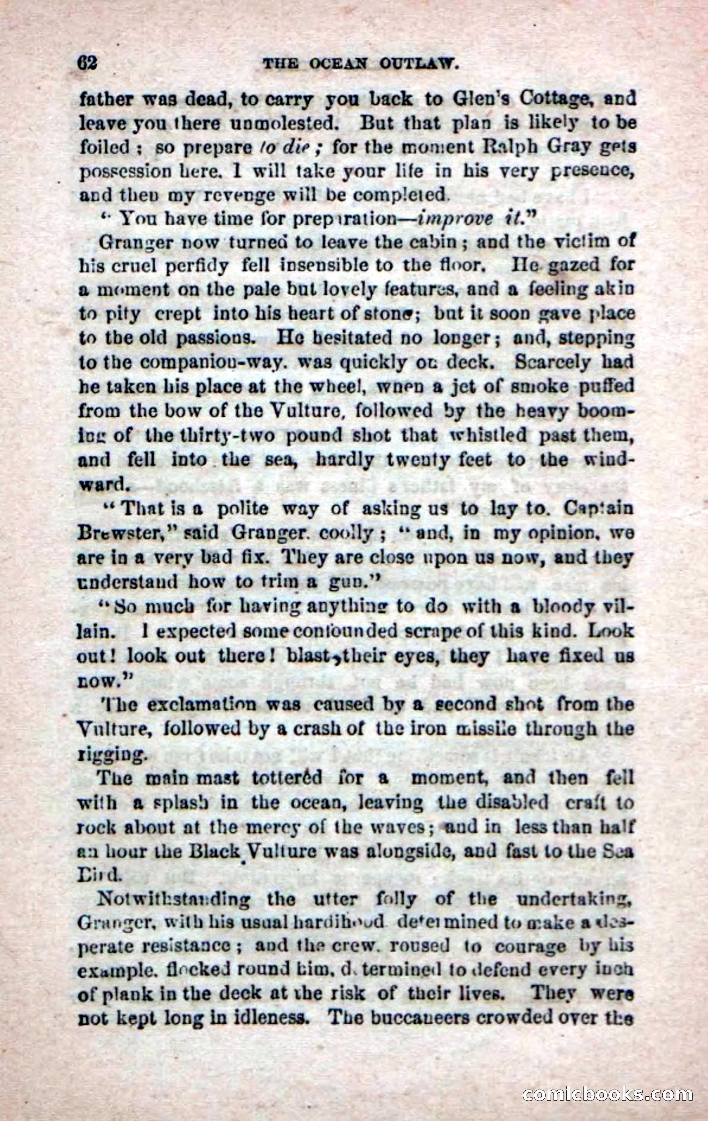 Beadle's Dime Novels No. 208: The Ocean Outlaw — page 60 of 100