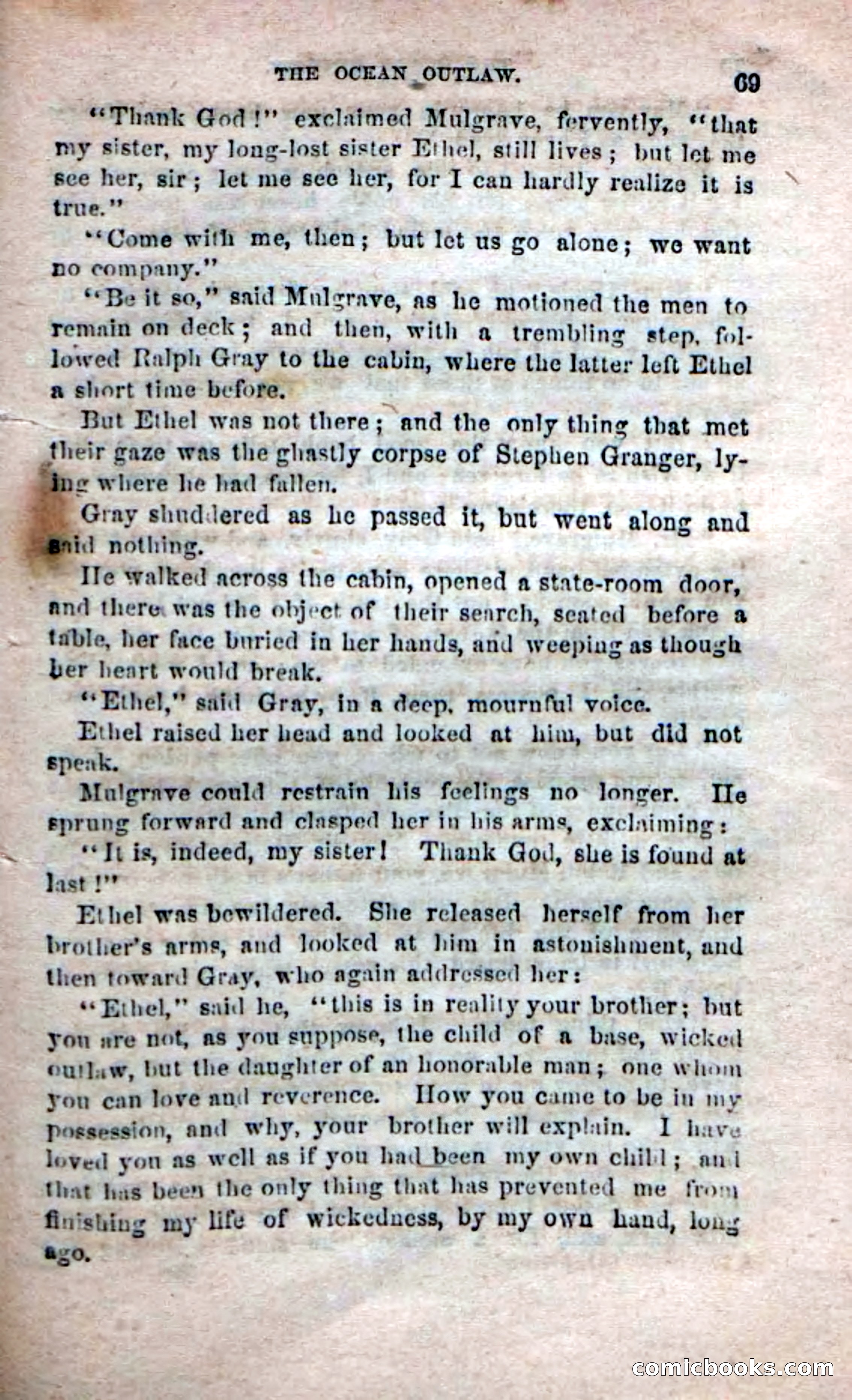 Beadle's Dime Novels No. 208: The Ocean Outlaw — page 67 of 100