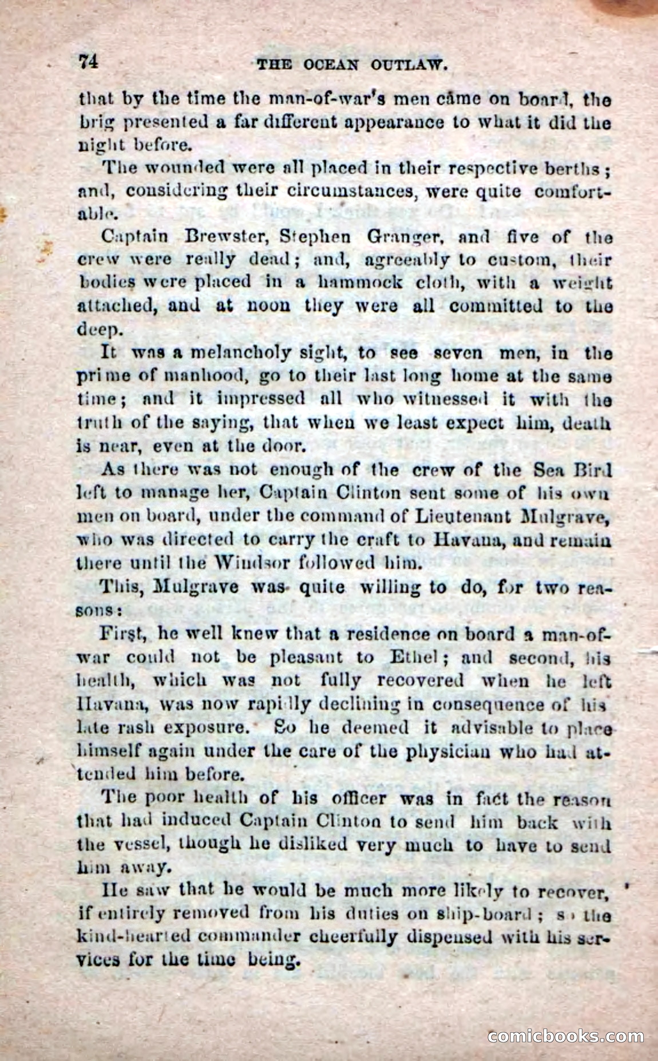 Beadle's Dime Novels No. 208: The Ocean Outlaw — page 72 of 100