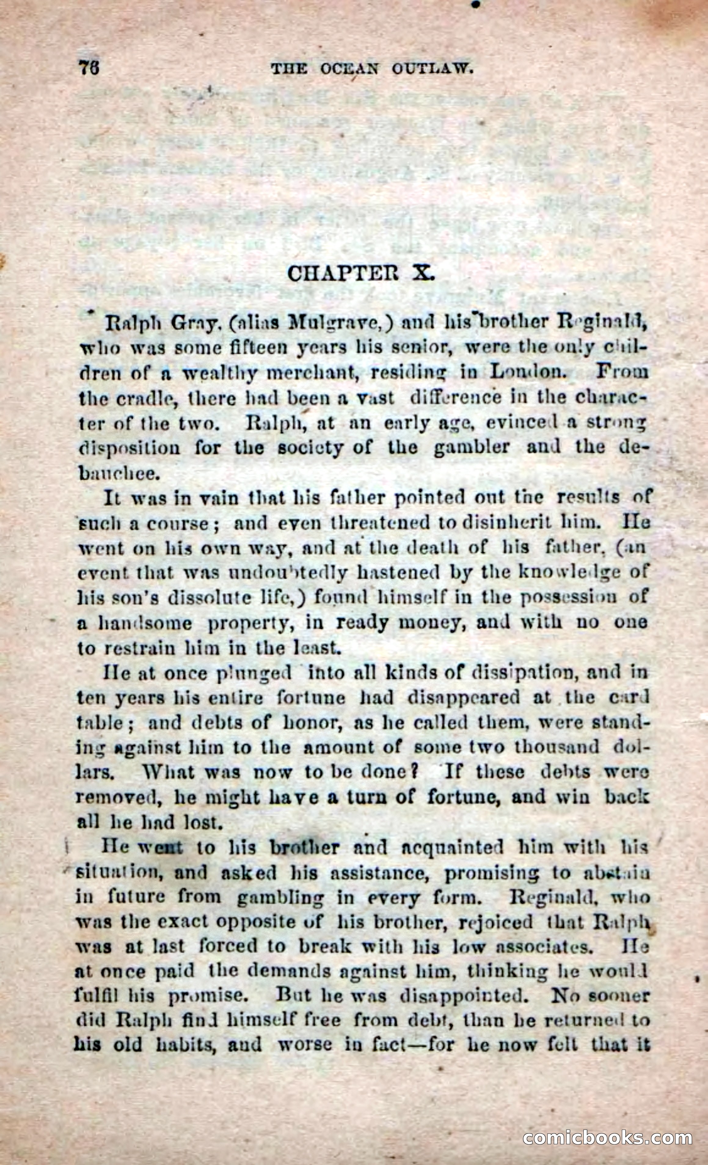 Beadle's Dime Novels No. 208: The Ocean Outlaw — page 74 of 100