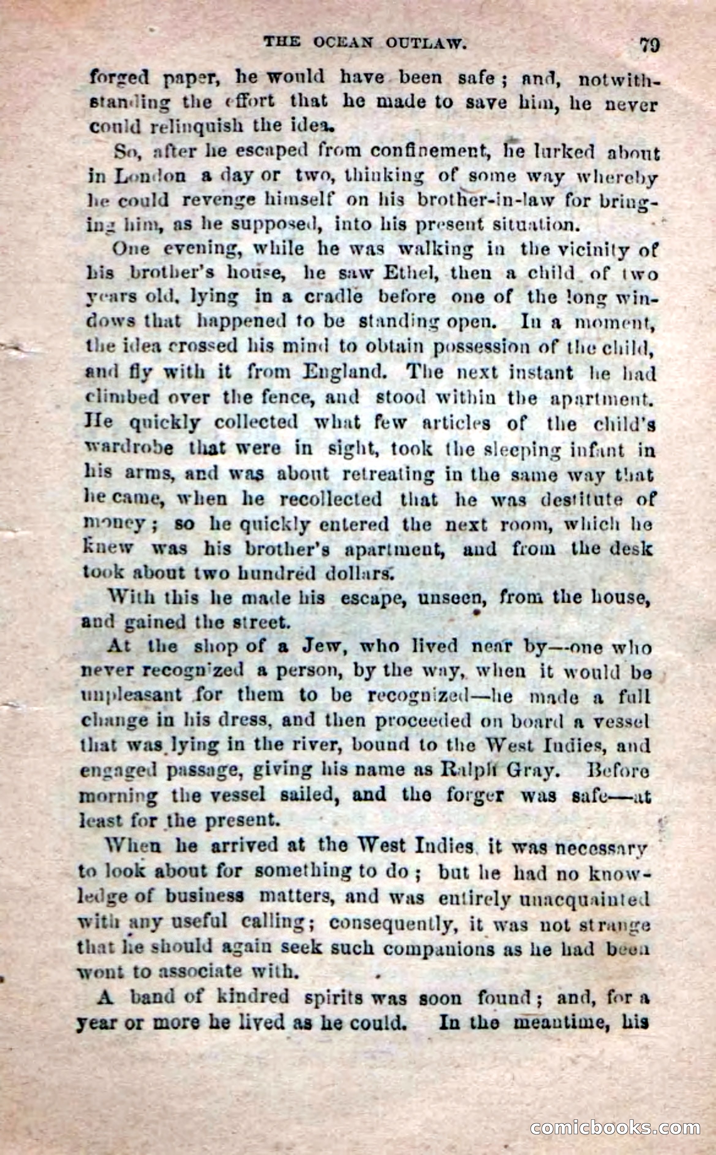 Beadle's Dime Novels No. 208: The Ocean Outlaw — page 77 of 100