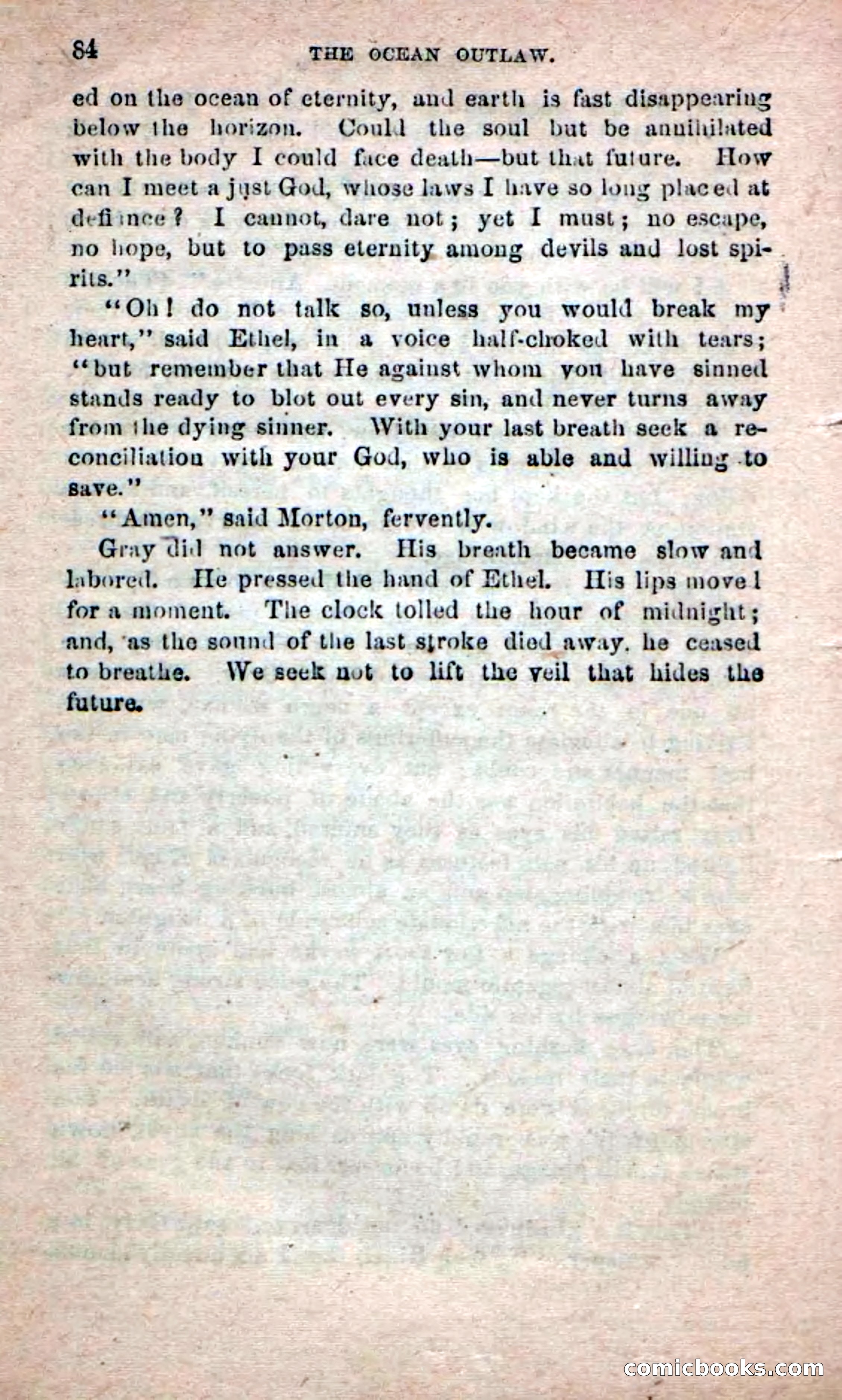 Beadle's Dime Novels No. 208: The Ocean Outlaw — page 82 of 100