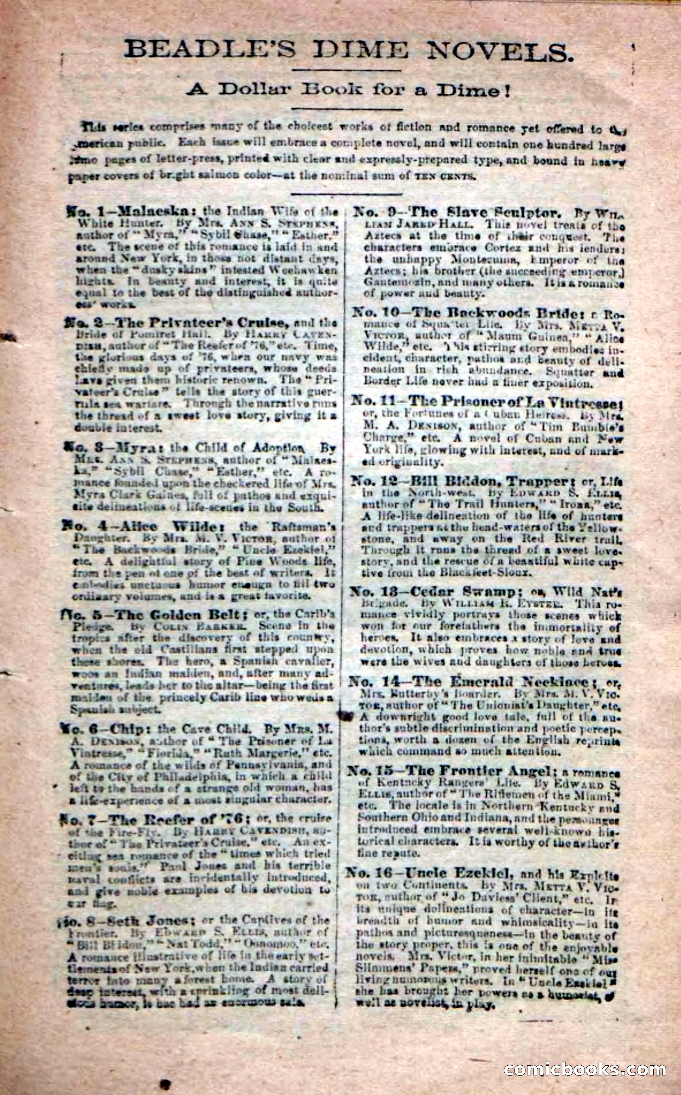 Beadle's Dime Novels No. 208: The Ocean Outlaw — page 87 of 100