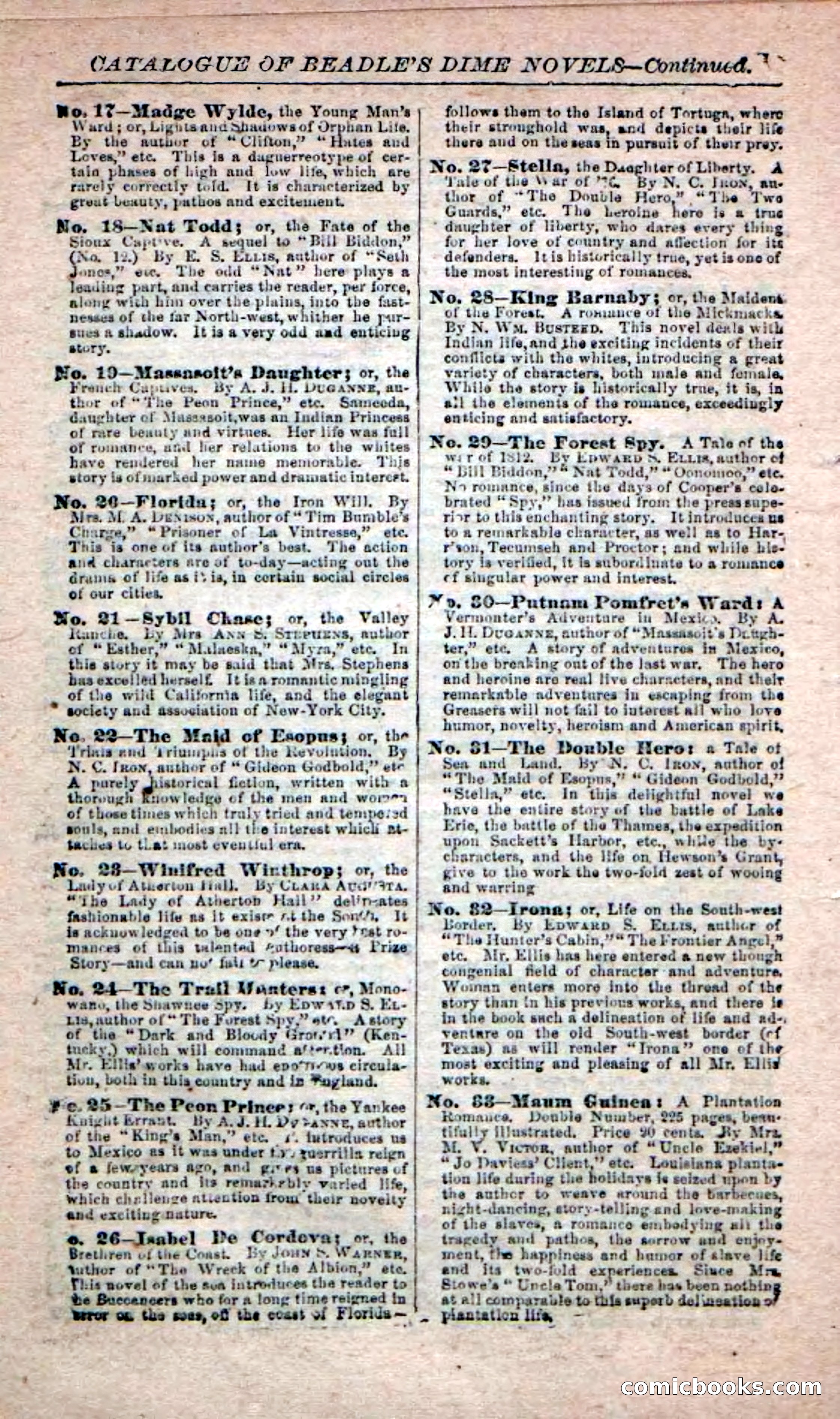Beadle's Dime Novels No. 208: The Ocean Outlaw — page 88 of 100
