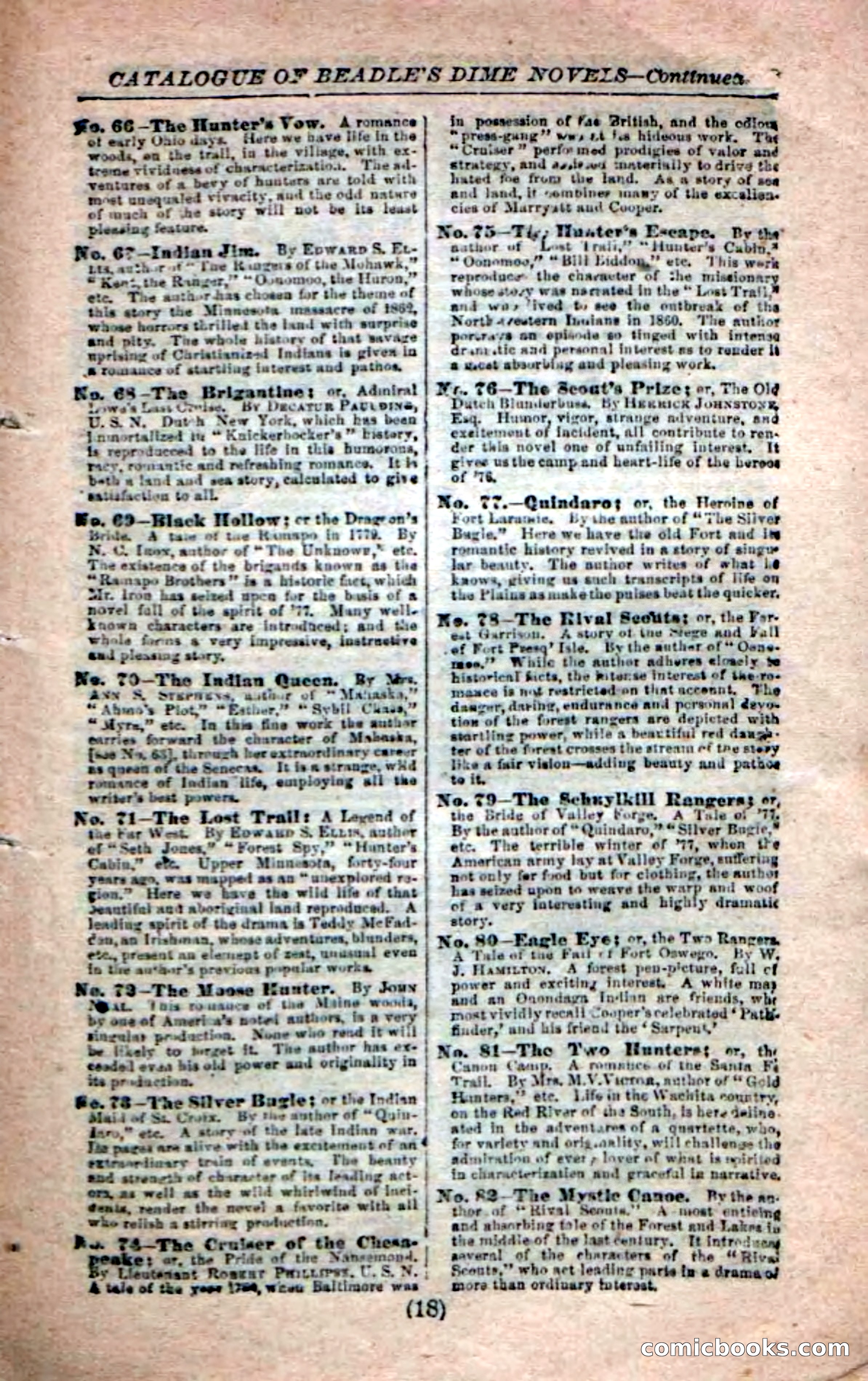 Beadle's Dime Novels No. 208: The Ocean Outlaw — page 91 of 100