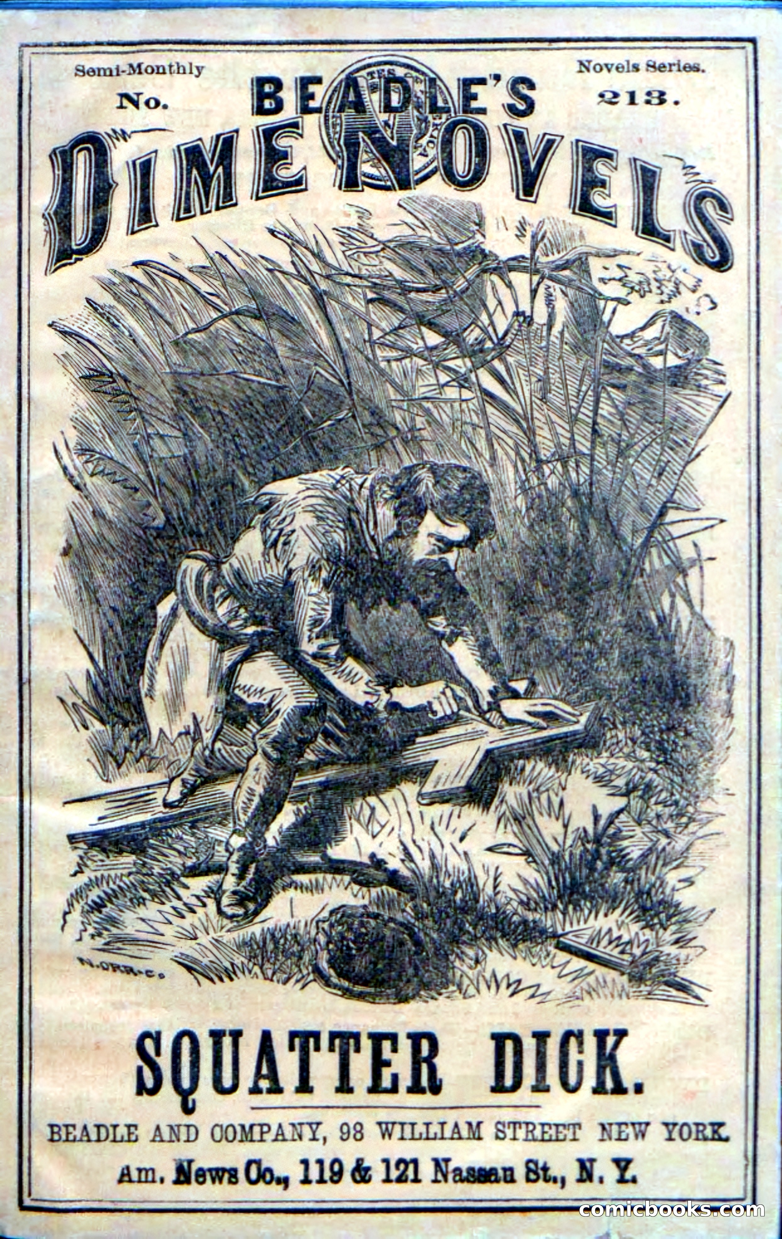Beadle's Dime Novels No. 213: Squatter Dick