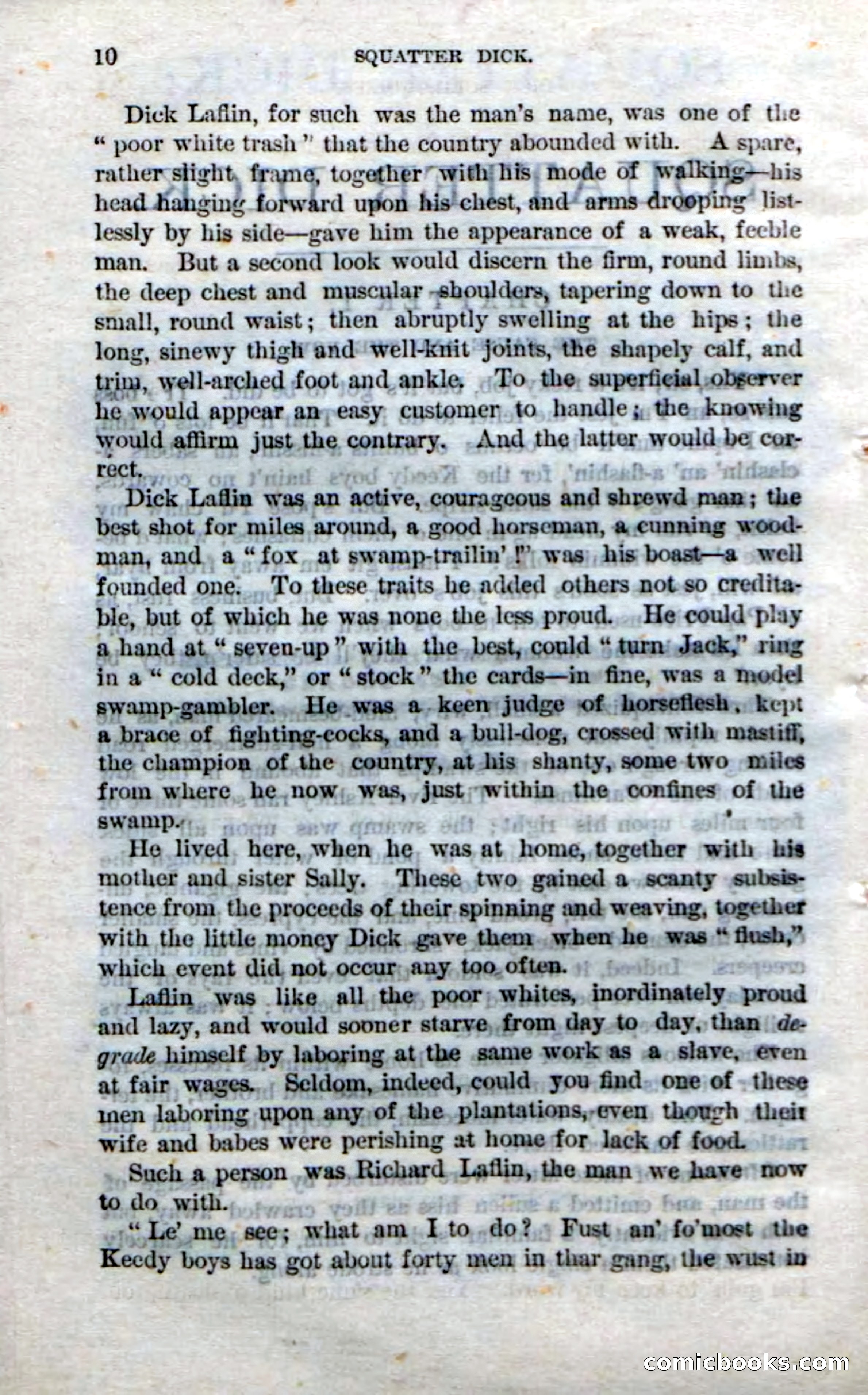 Beadle's Dime Novels No. 213: Squatter Dick — page 8 of 100