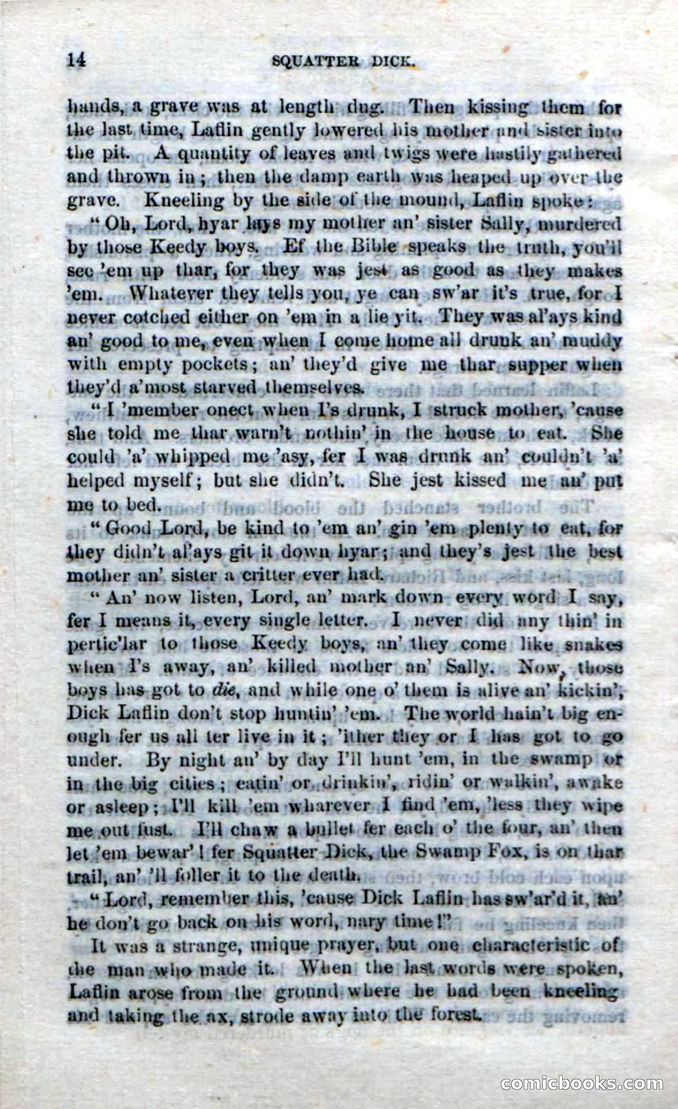 Beadle's Dime Novels No. 213: Squatter Dick — page 12 of 100