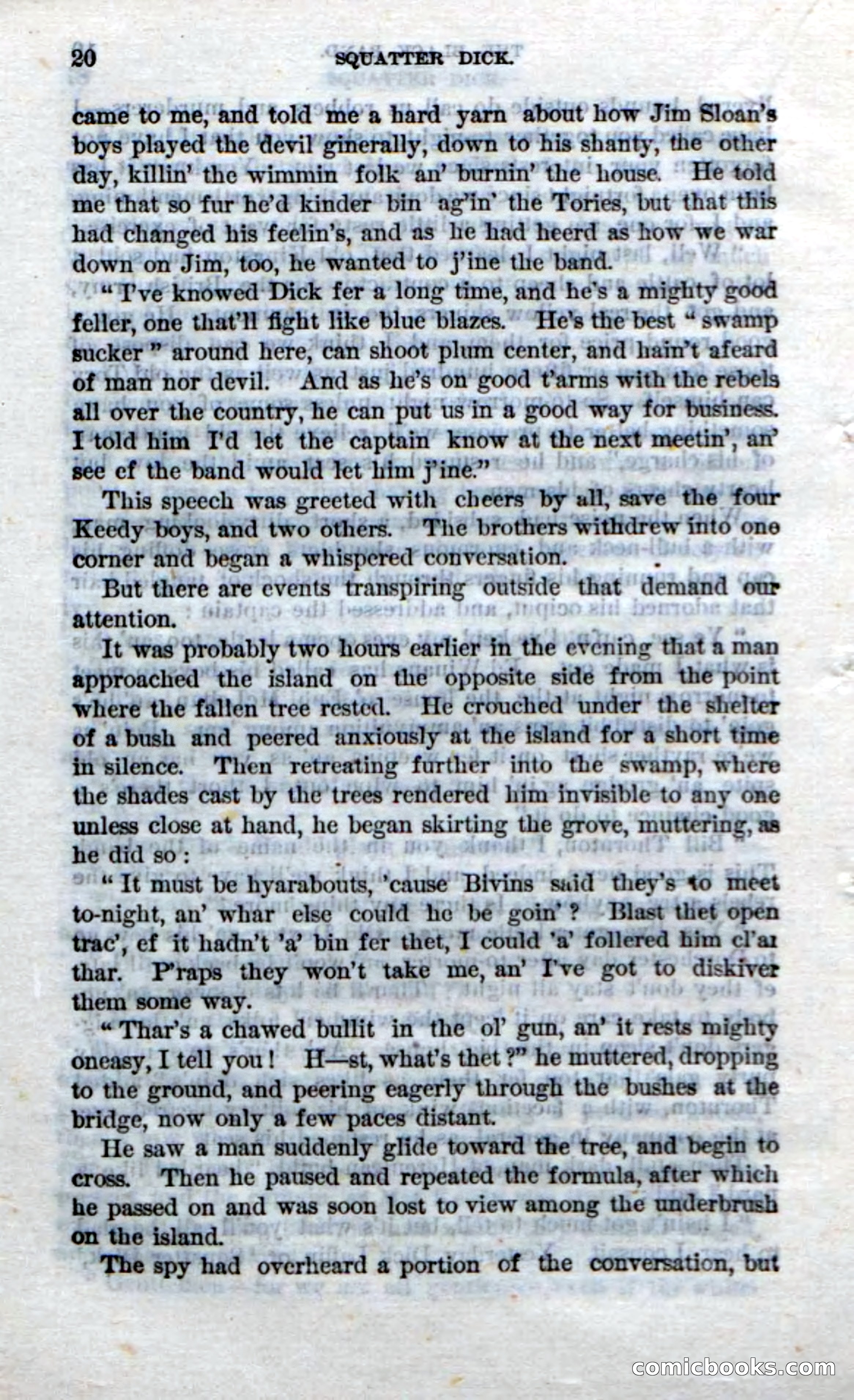 Beadle's Dime Novels No. 213: Squatter Dick — page 18 of 100