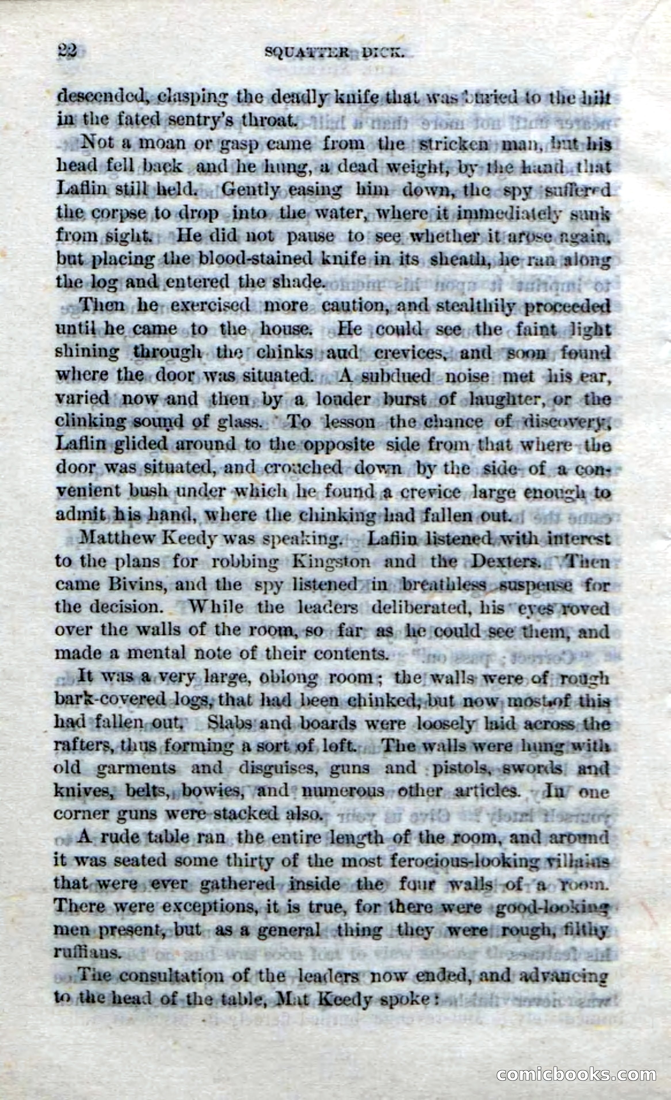 Beadle's Dime Novels No. 213: Squatter Dick — page 20 of 100