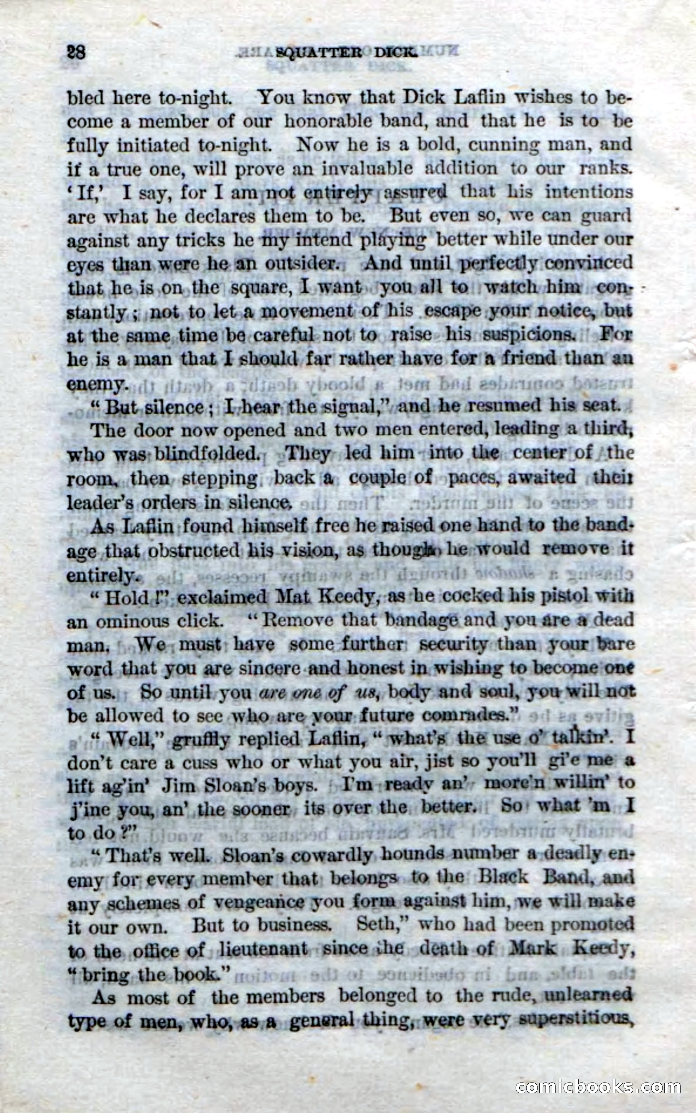 Beadle's Dime Novels No. 213: Squatter Dick — page 26 of 100