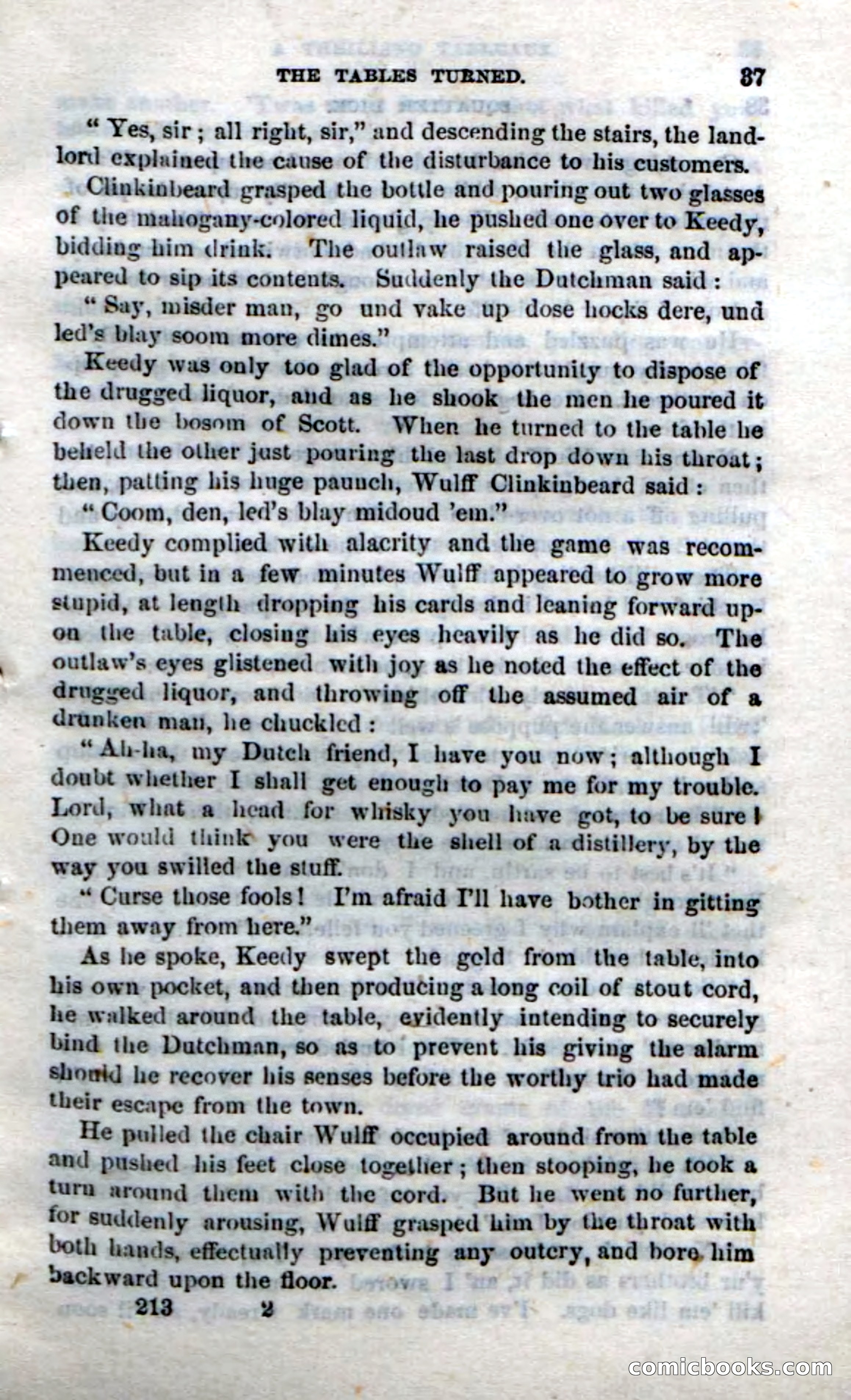 Beadle's Dime Novels No. 213: Squatter Dick — page 35 of 100