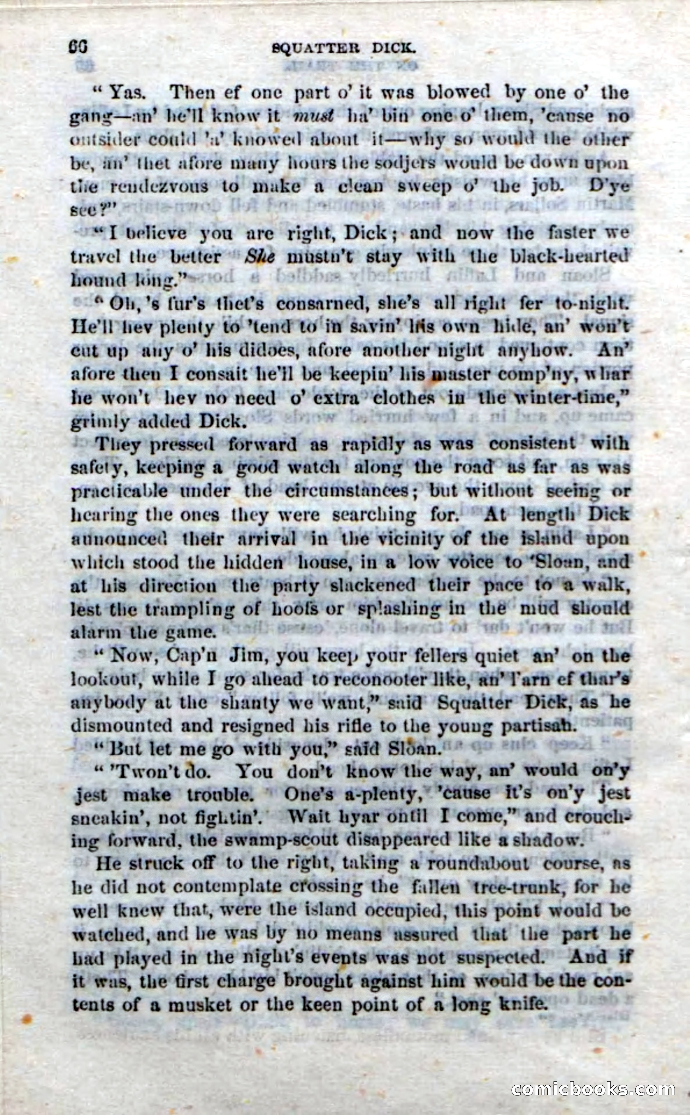 Beadle's Dime Novels No. 213: Squatter Dick — page 64 of 100