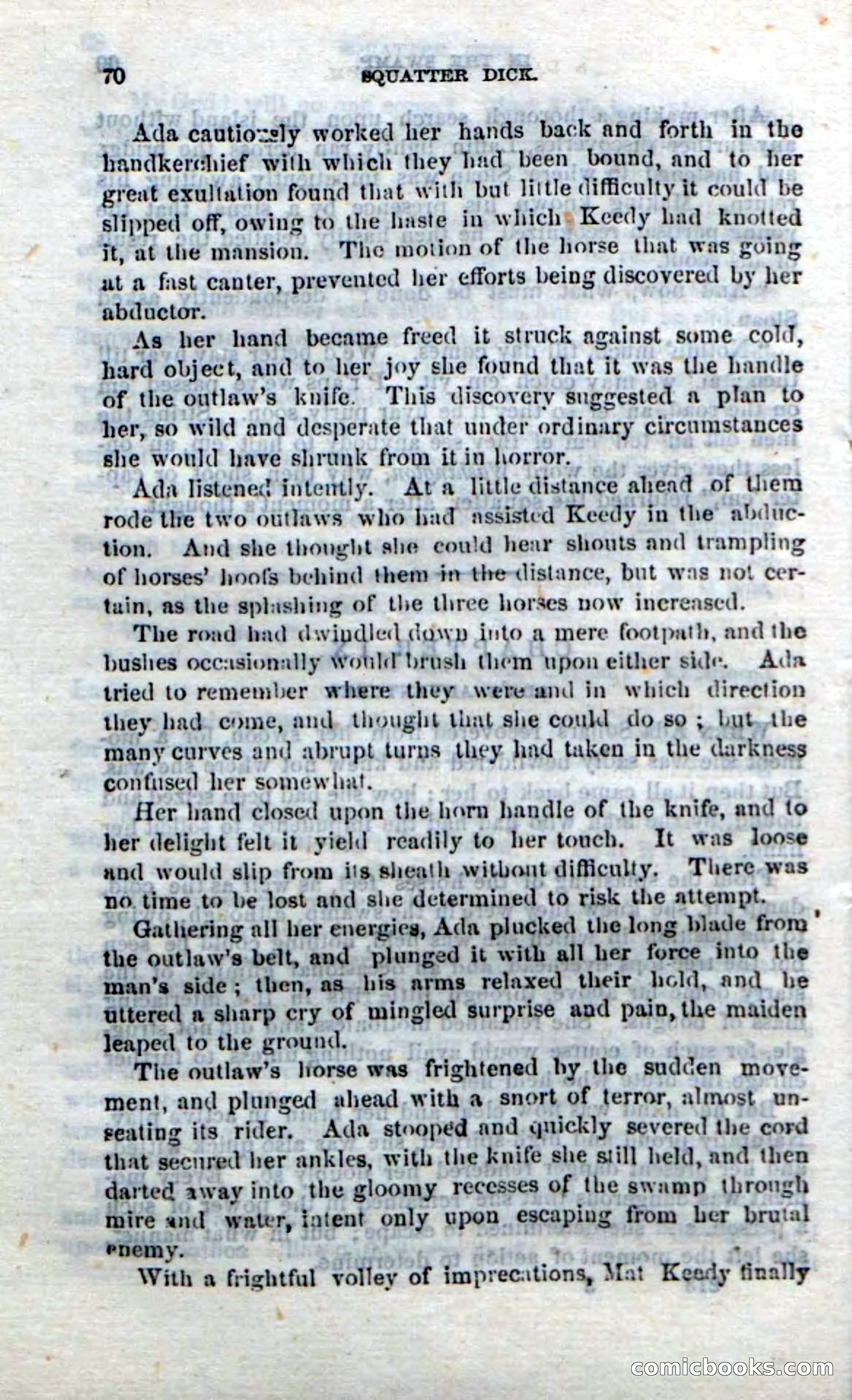 Beadle's Dime Novels No. 213: Squatter Dick — page 68 of 100