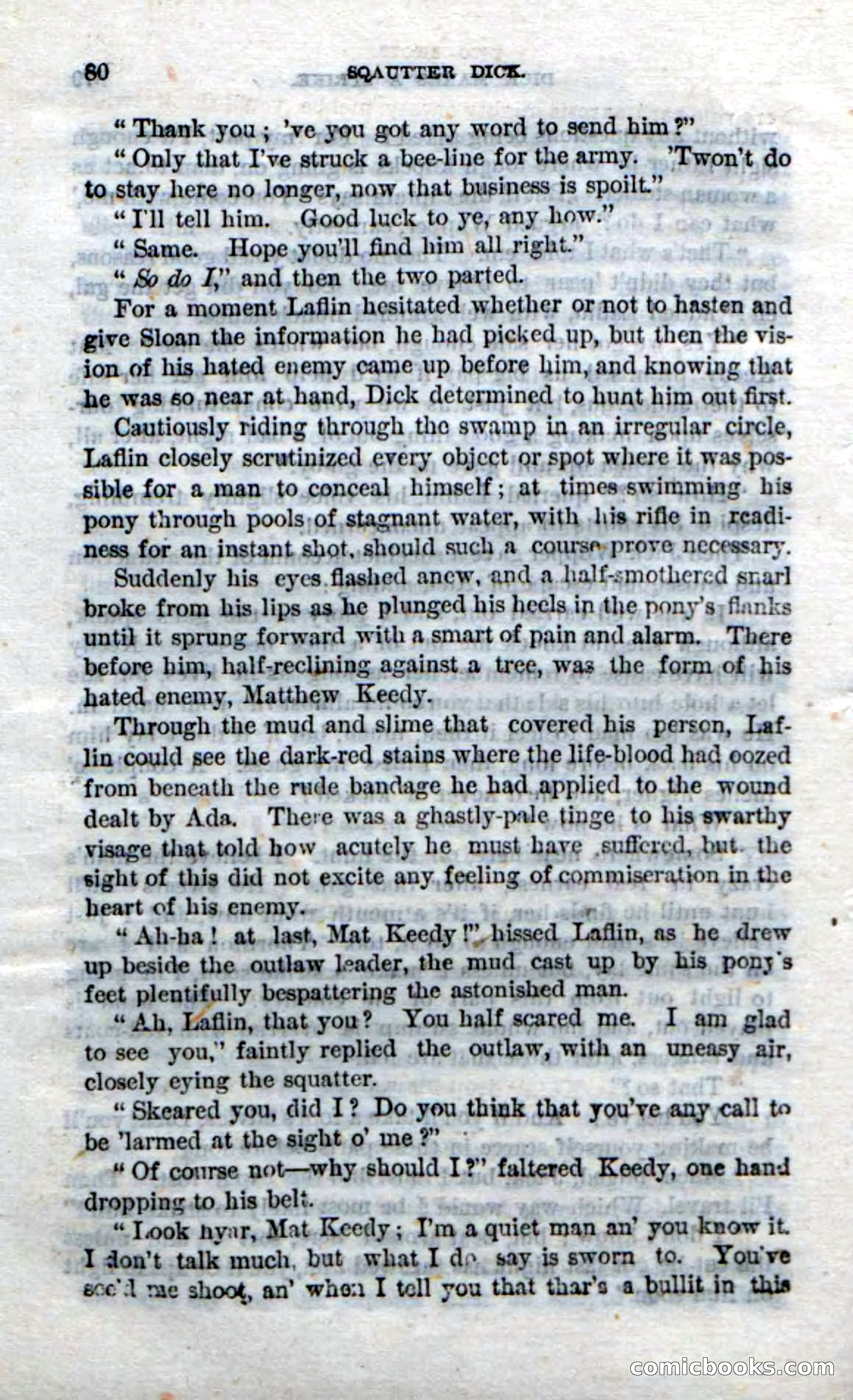 Beadle's Dime Novels No. 213: Squatter Dick — page 78 of 100