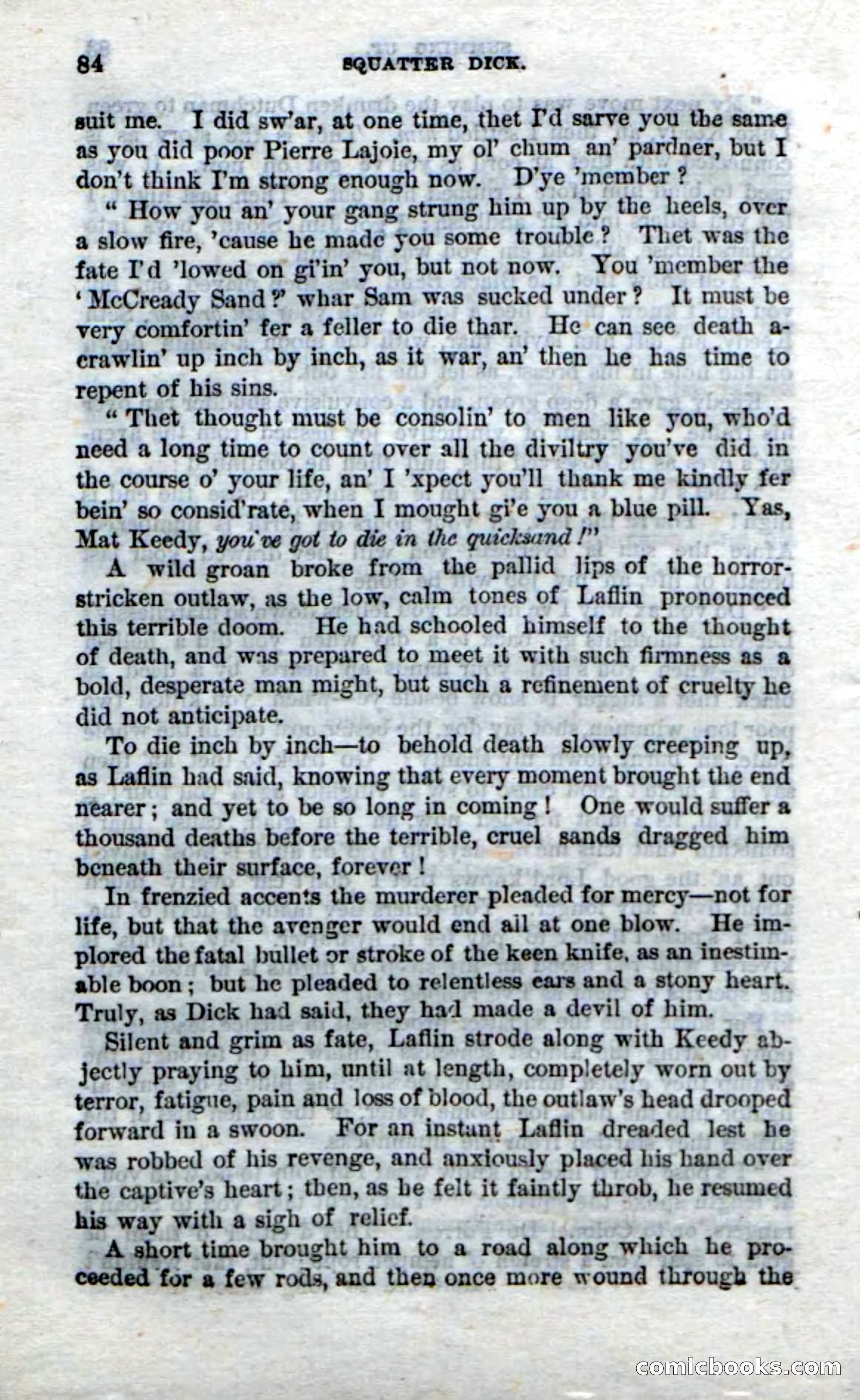 Beadle's Dime Novels No. 213: Squatter Dick — page 82 of 100