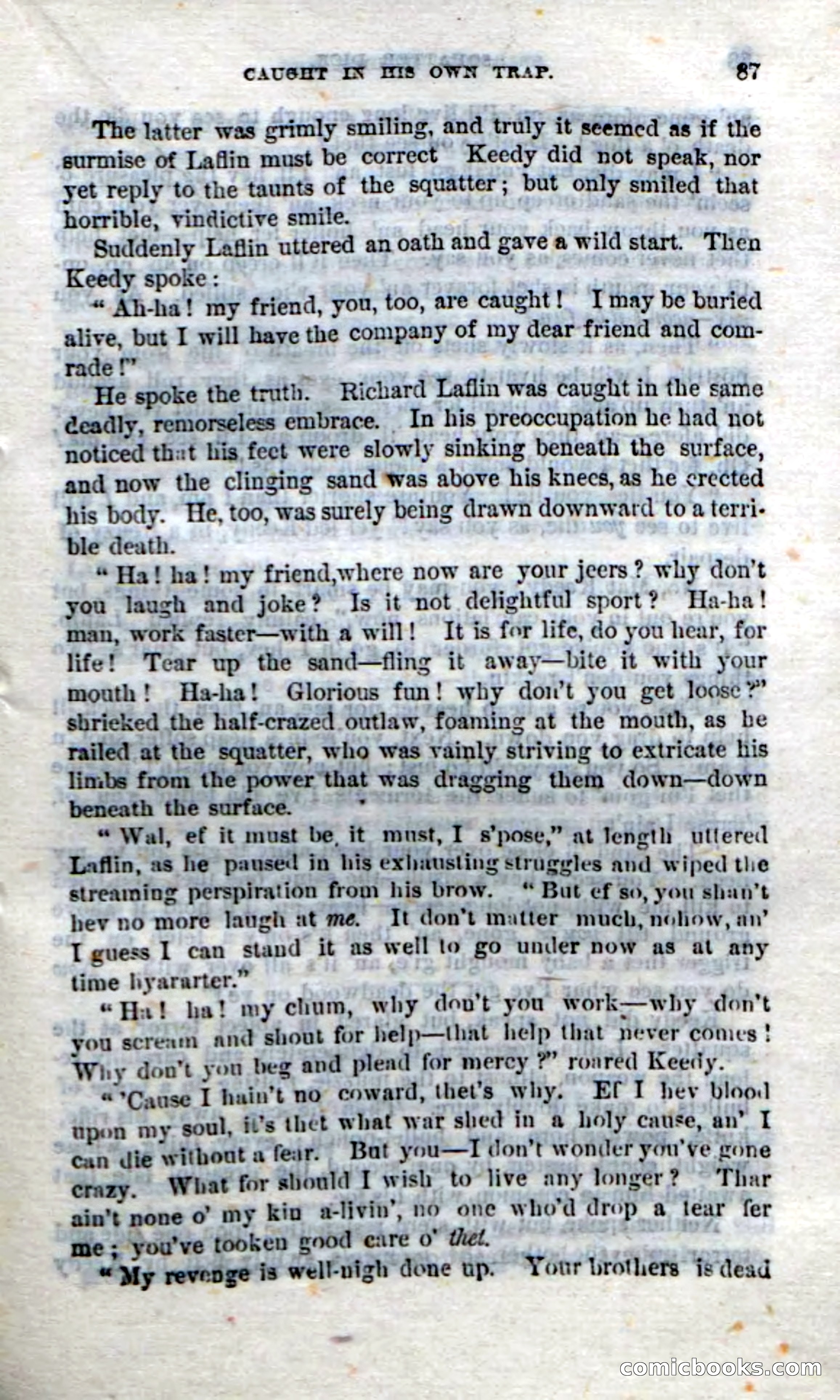 Beadle's Dime Novels No. 213: Squatter Dick — page 85 of 100