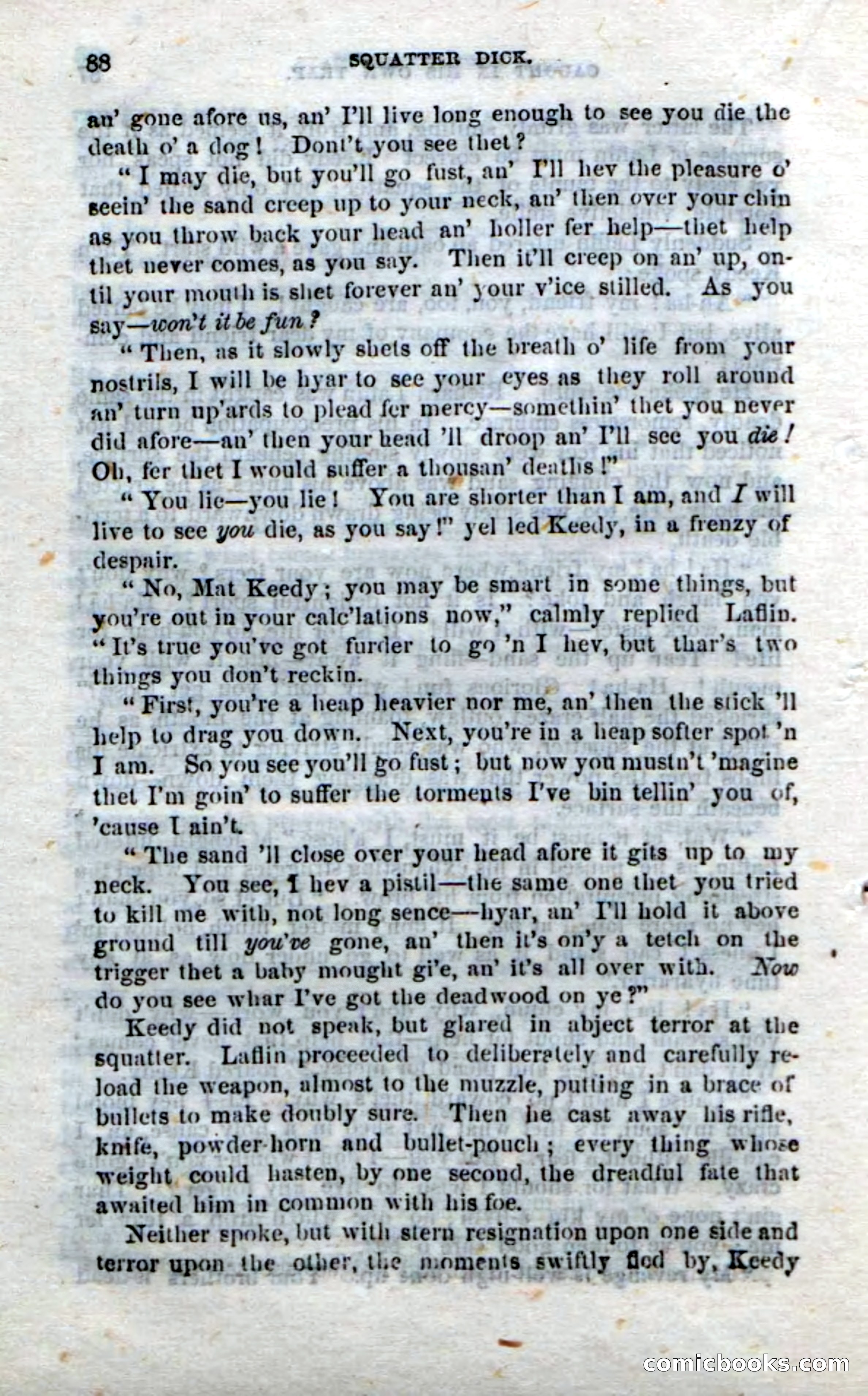 Beadle's Dime Novels No. 213: Squatter Dick — page 86 of 100