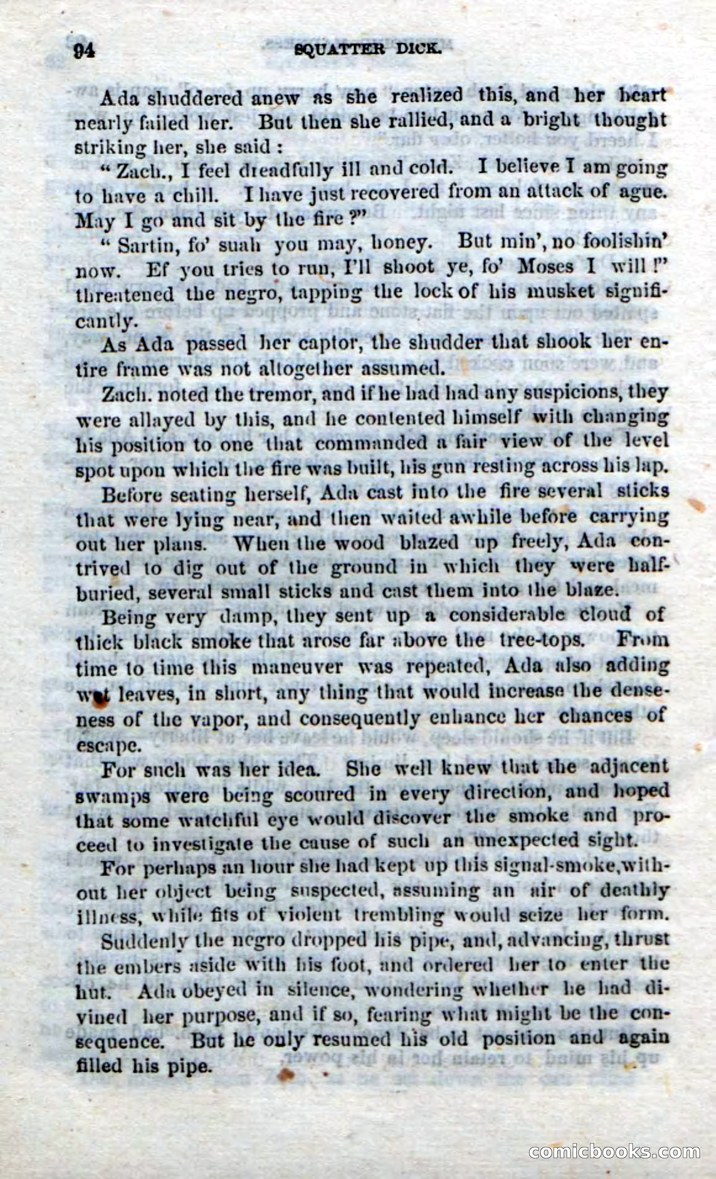 Beadle's Dime Novels No. 213: Squatter Dick — page 92 of 100