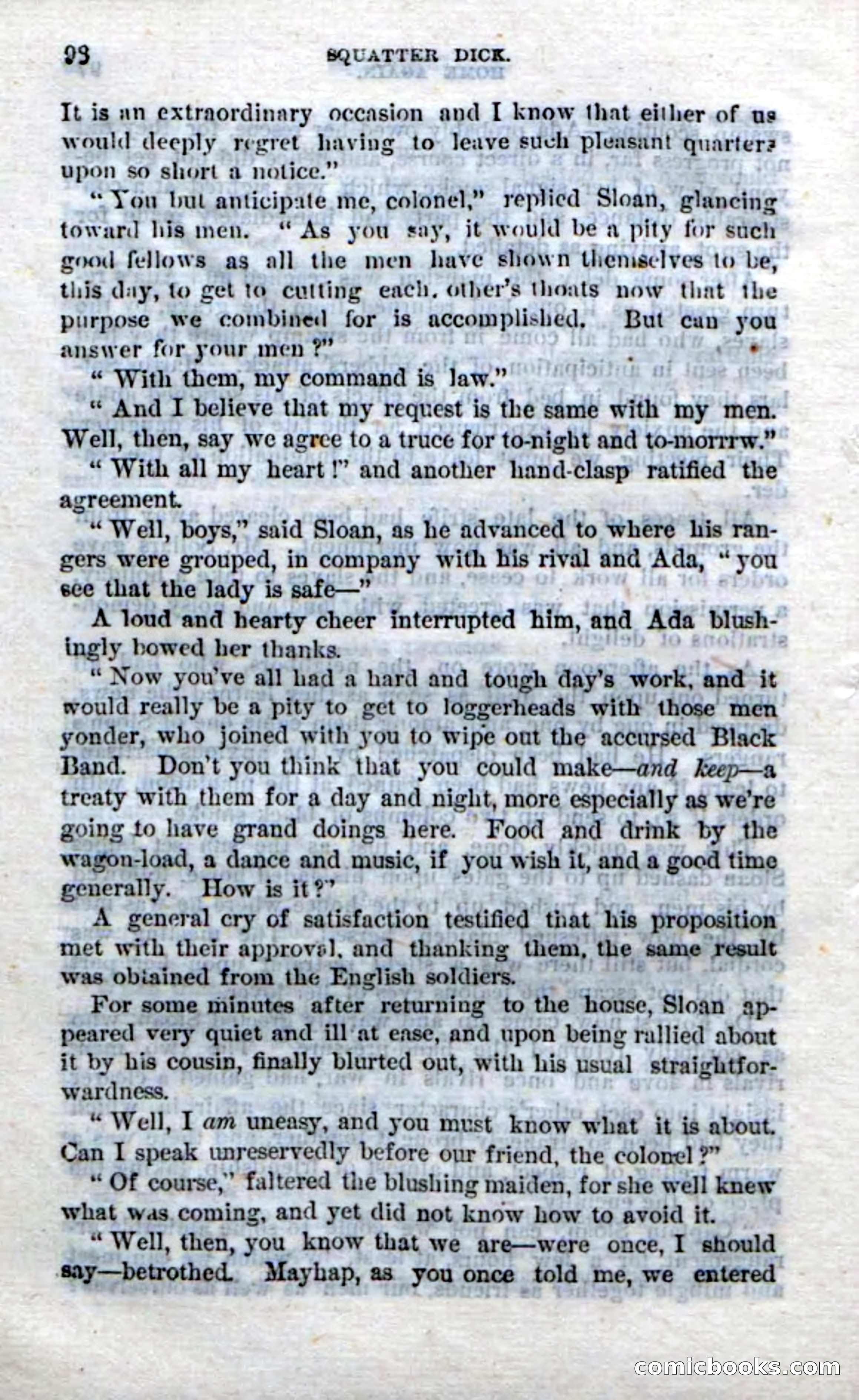 Beadle's Dime Novels No. 213: Squatter Dick — page 96 of 100