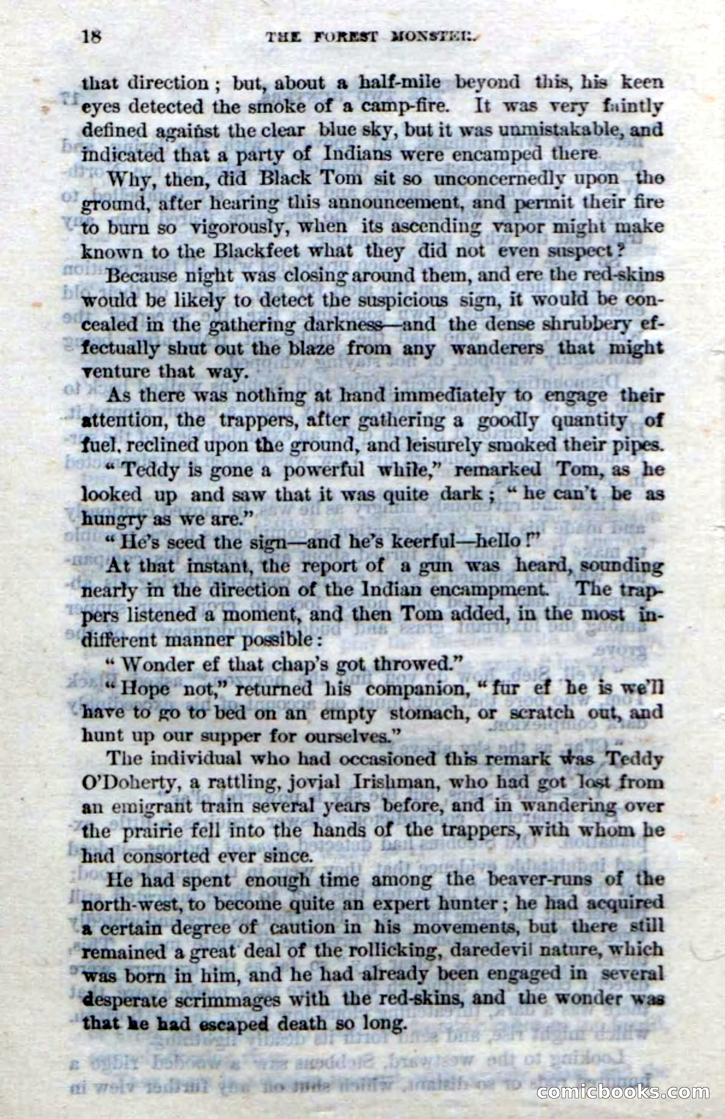 Beadle's Dime Novels No. 214: The Forest Monster — page 16 of 100