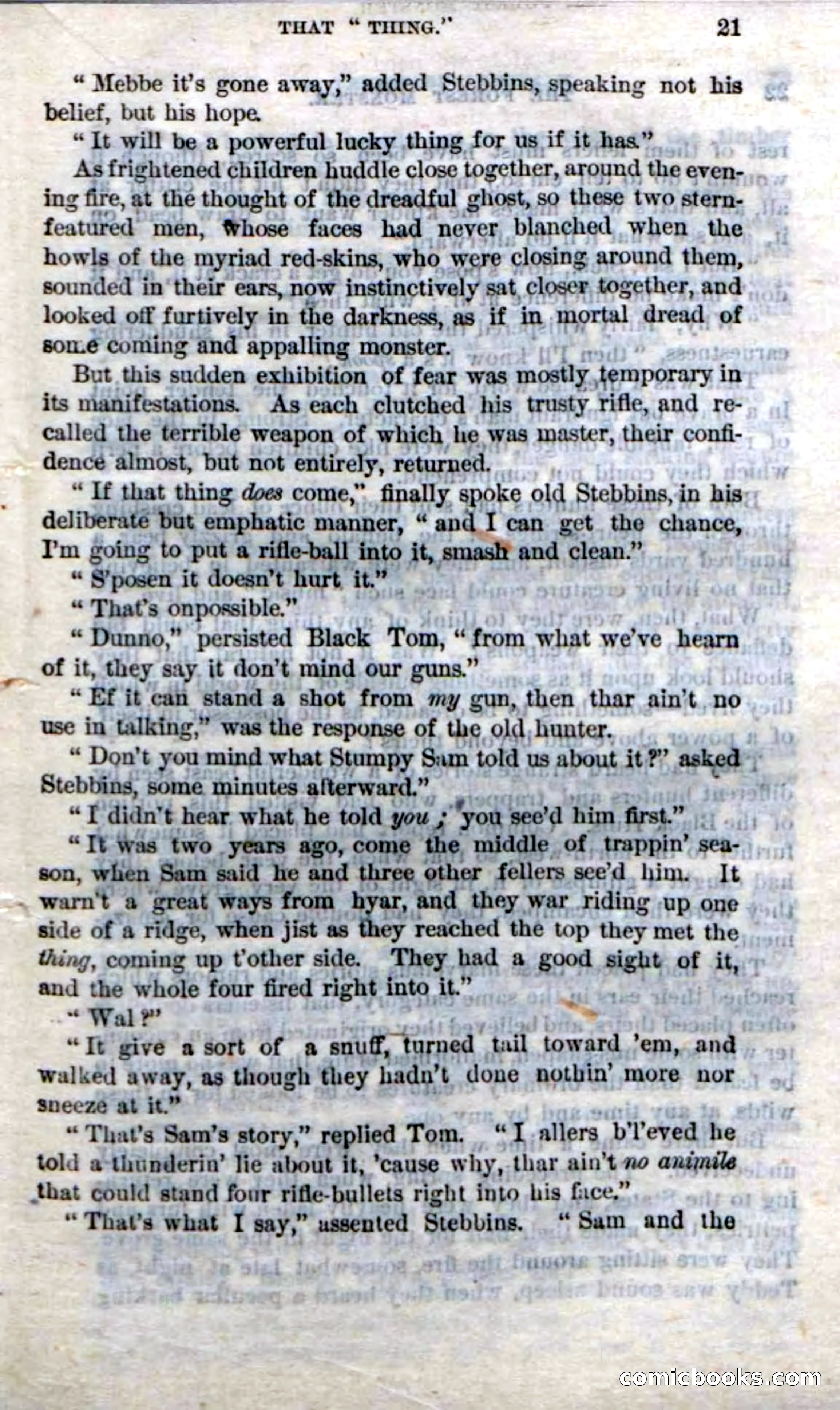 Beadle's Dime Novels No. 214: The Forest Monster — page 19 of 100