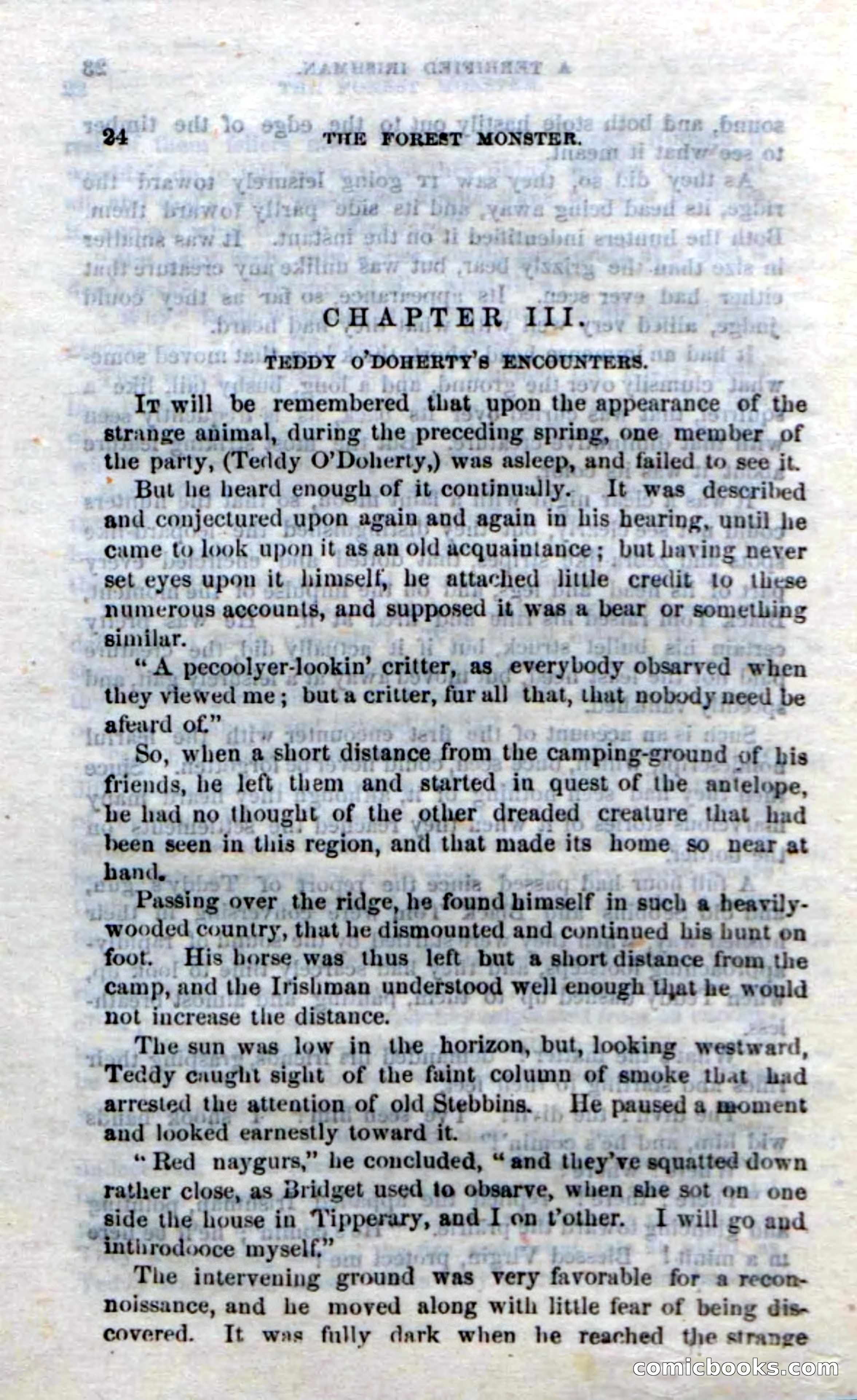 Beadle's Dime Novels No. 214: The Forest Monster — page 22 of 100