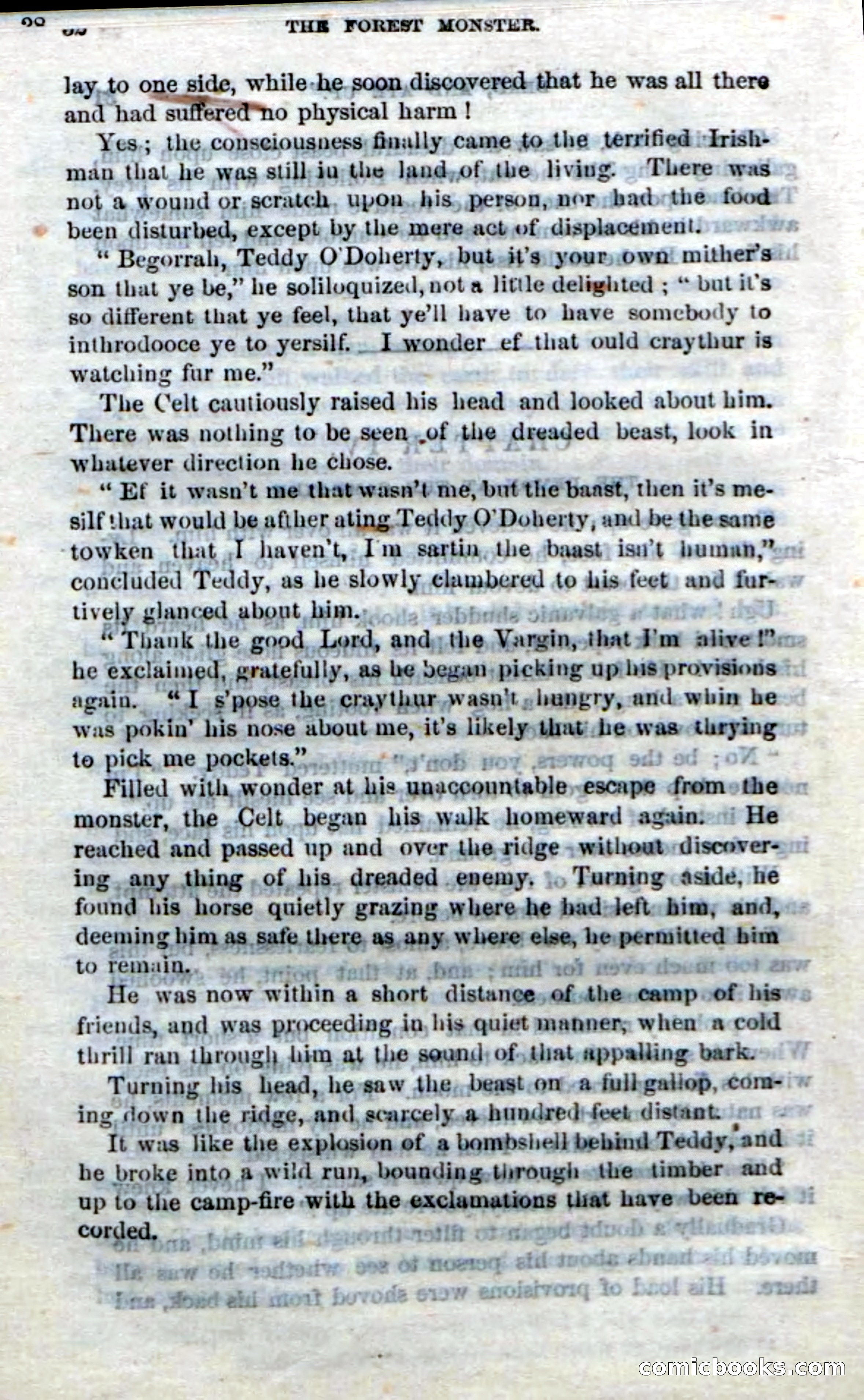 Beadle's Dime Novels No. 214: The Forest Monster — page 30 of 100