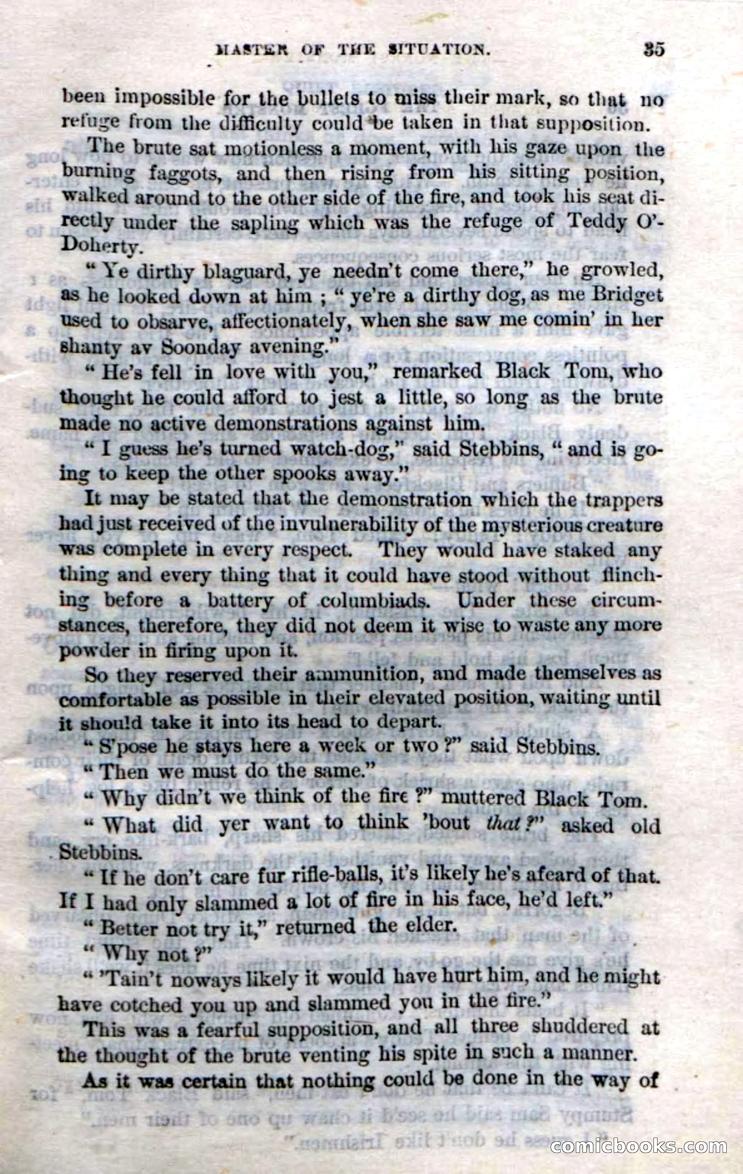 Beadle's Dime Novels No. 214: The Forest Monster — page 33 of 100