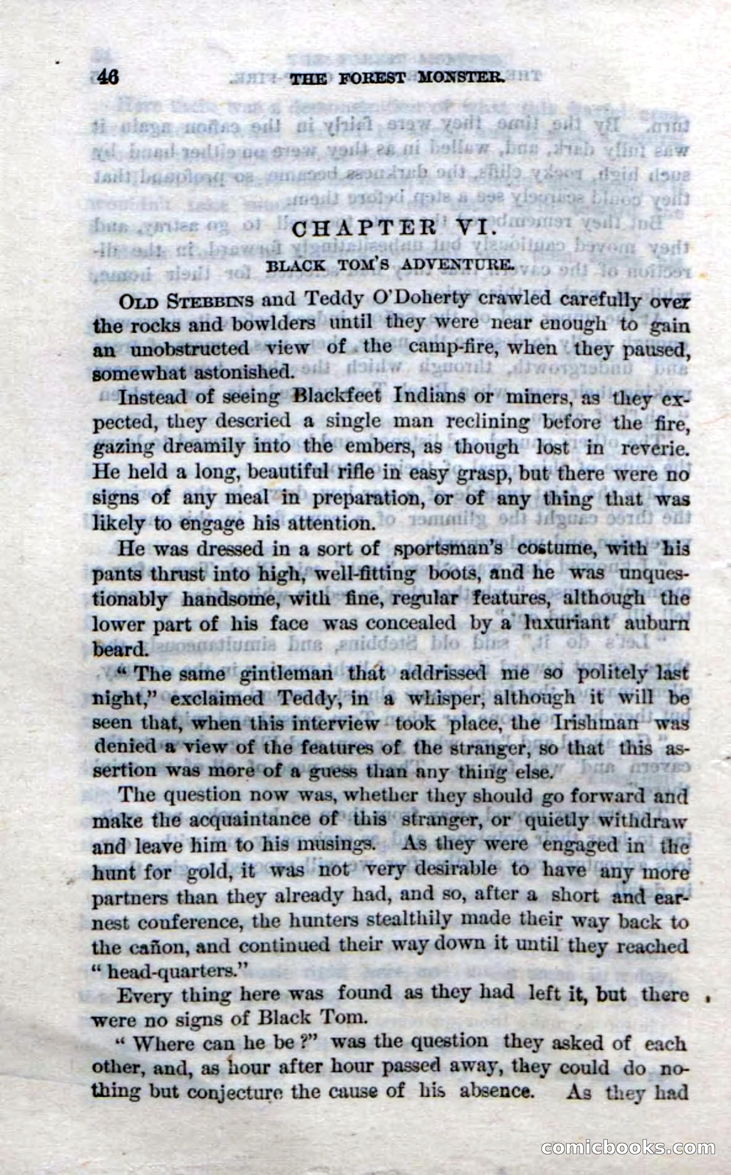 Beadle's Dime Novels No. 214: The Forest Monster — page 44 of 100