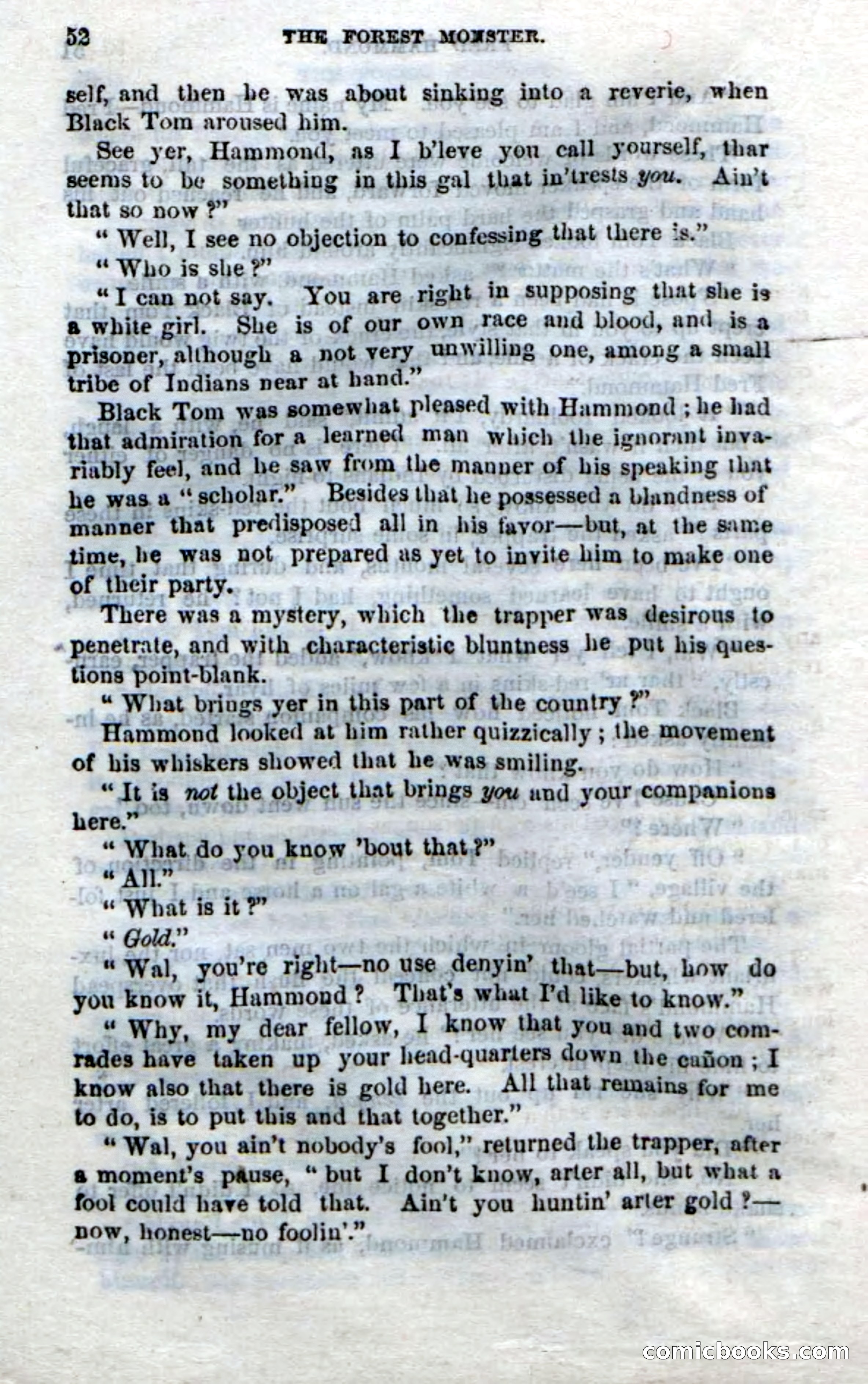 Beadle's Dime Novels No. 214: The Forest Monster — page 50 of 100