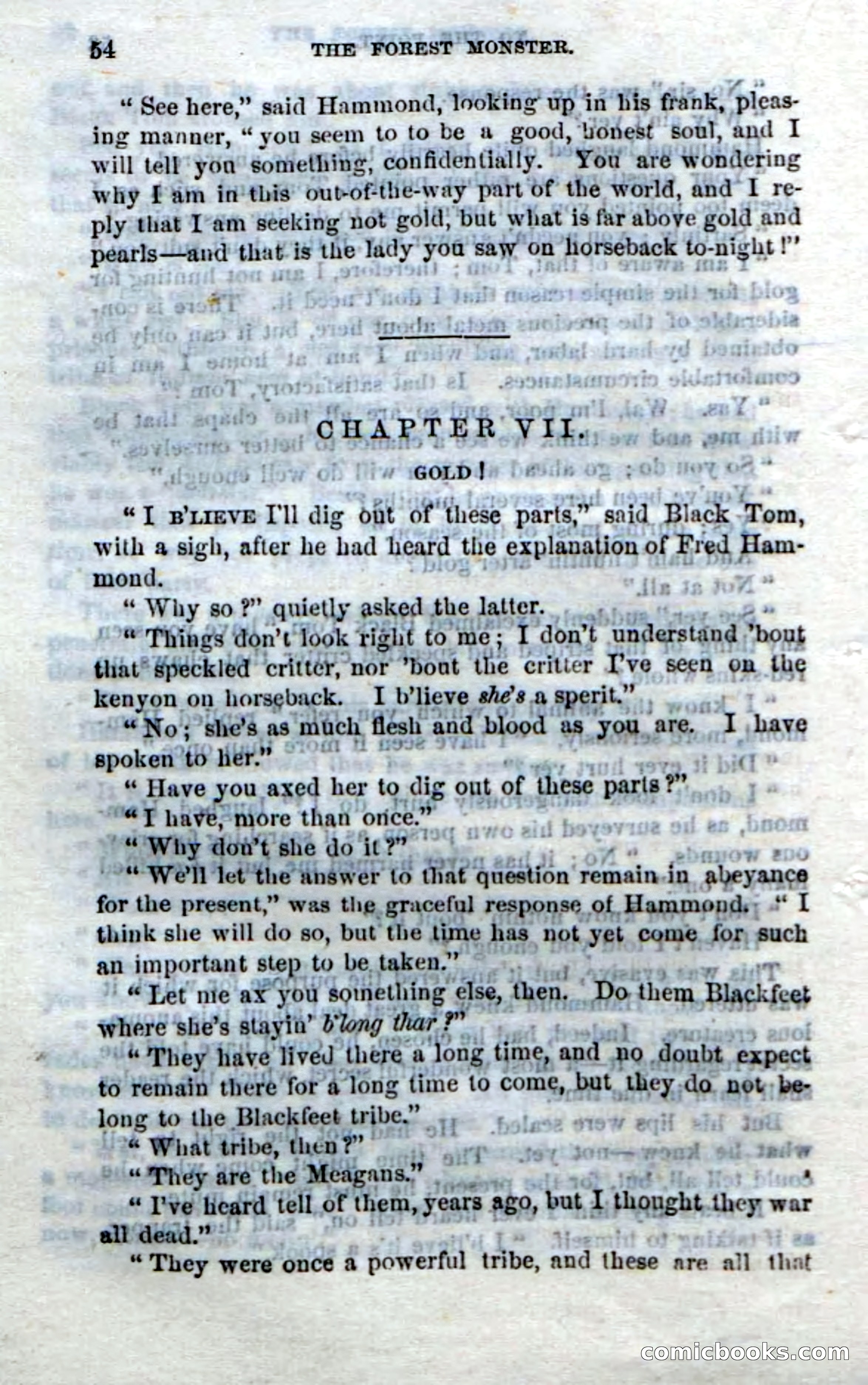 Beadle's Dime Novels No. 214: The Forest Monster — page 52 of 100