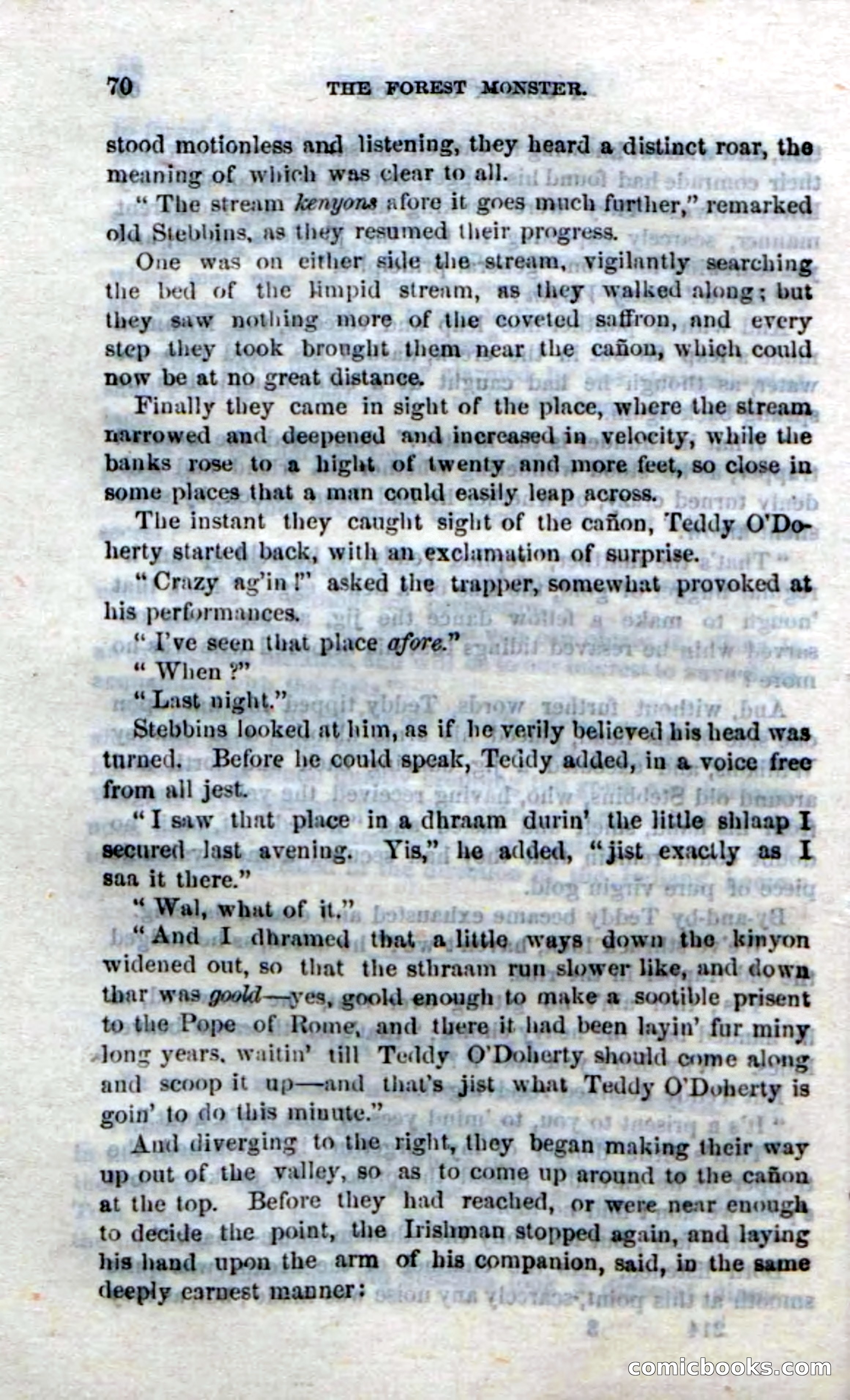 Beadle's Dime Novels No. 214: The Forest Monster — page 68 of 100
