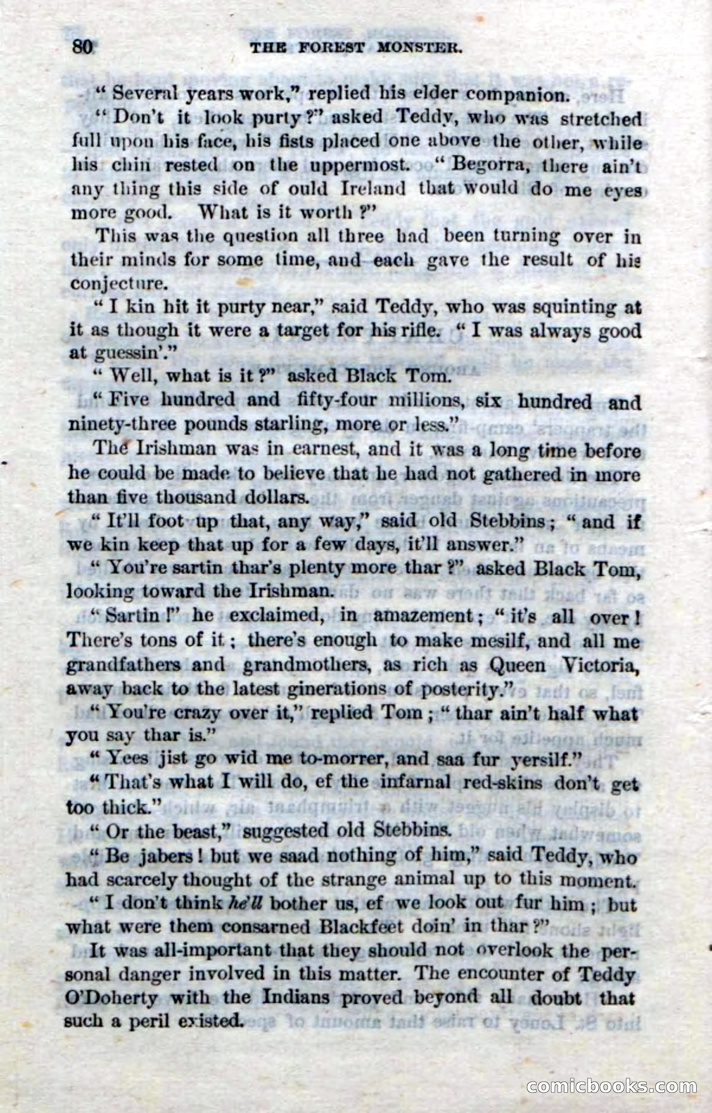 Beadle's Dime Novels No. 214: The Forest Monster — page 78 of 100