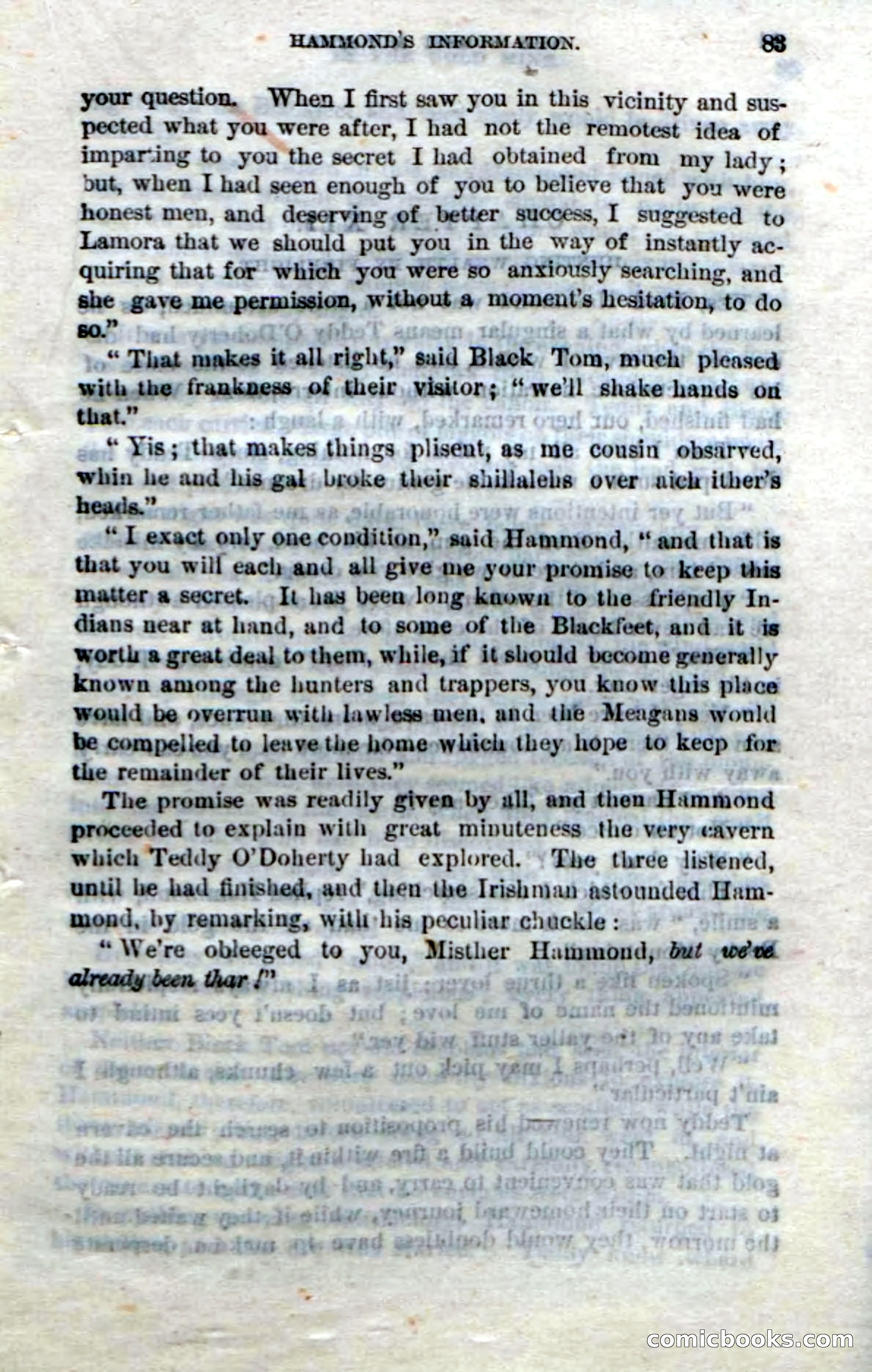 Beadle's Dime Novels No. 214: The Forest Monster — page 81 of 100