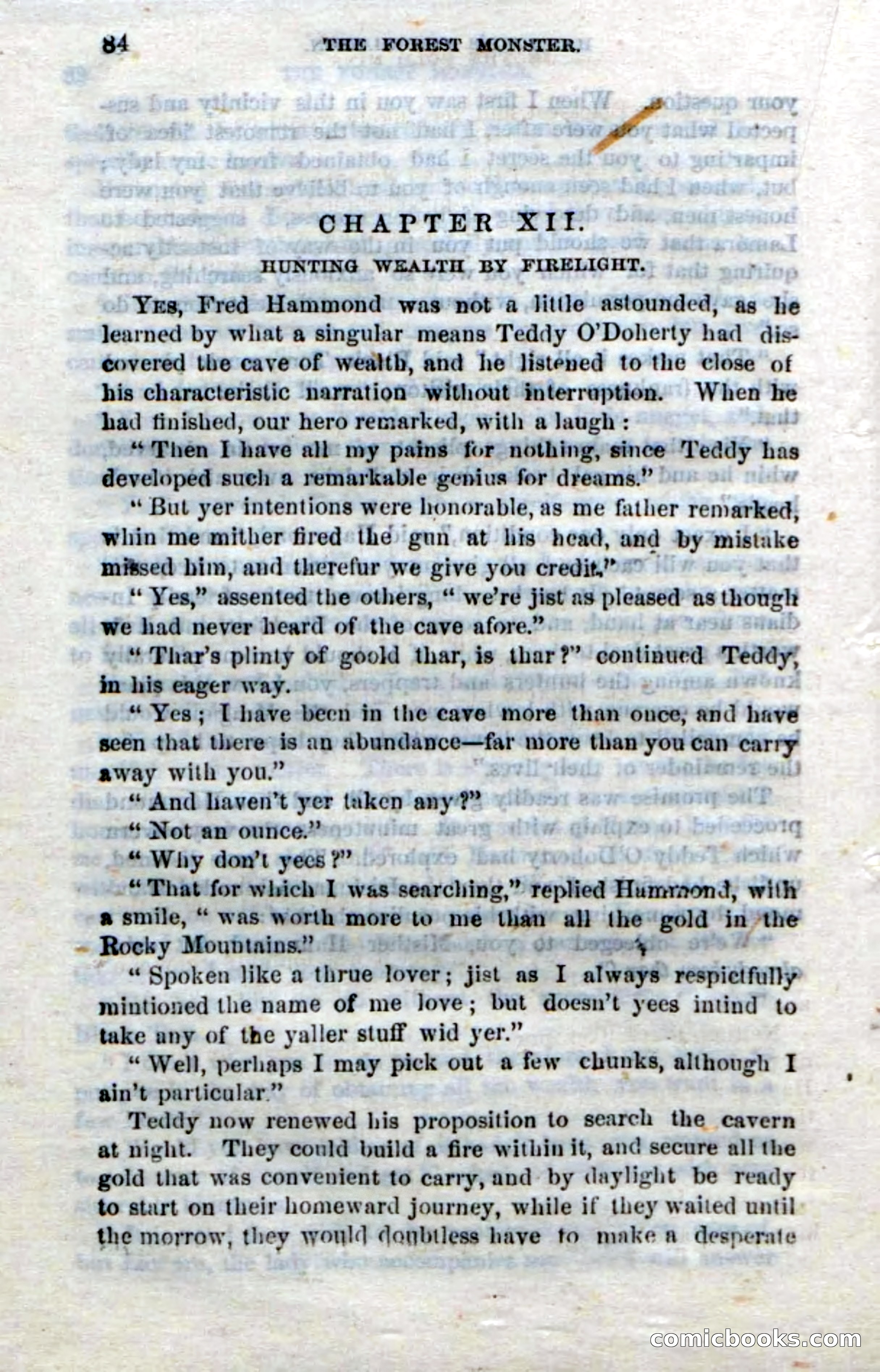 Beadle's Dime Novels No. 214: The Forest Monster — page 82 of 100