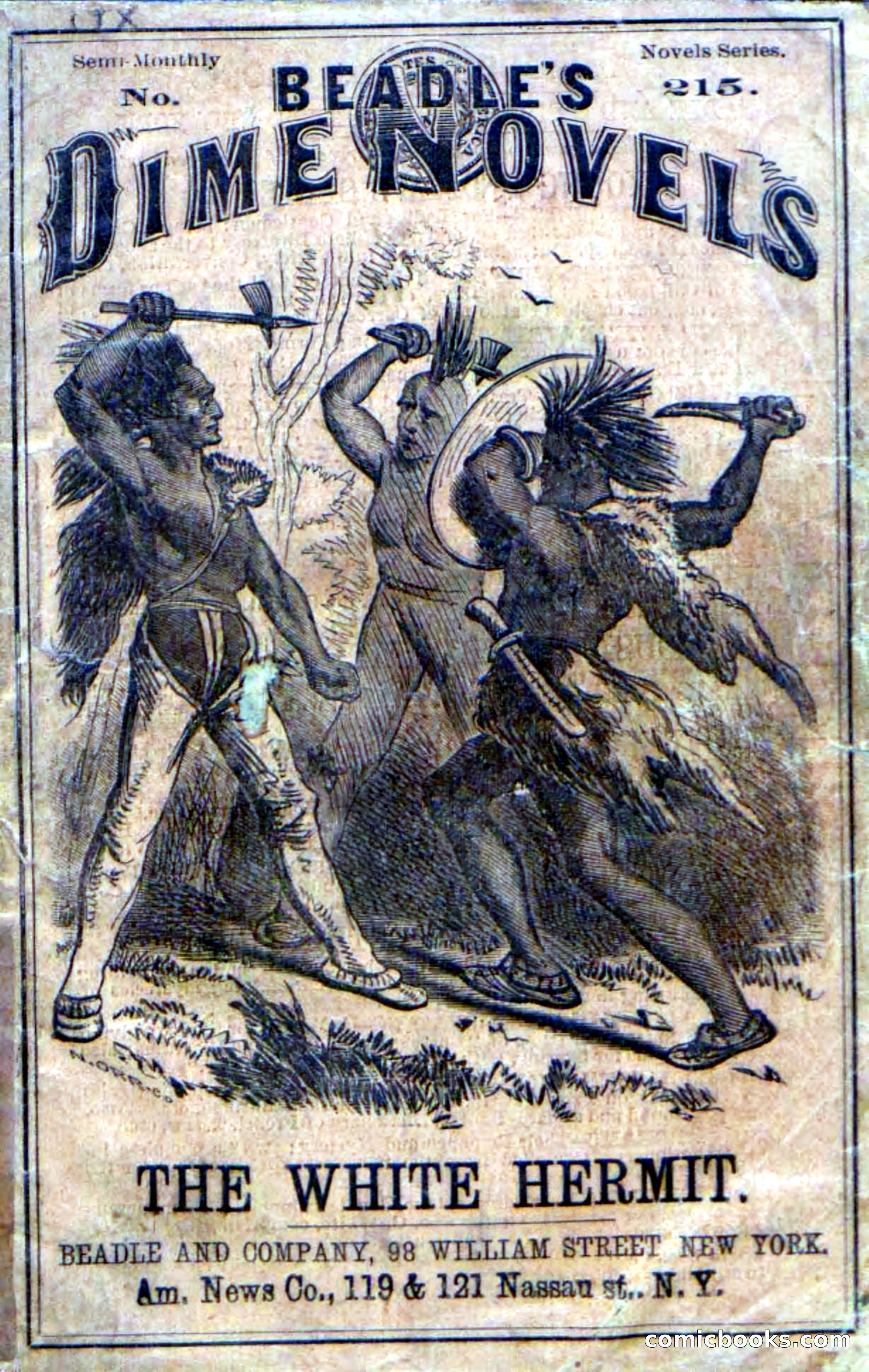 Beadle's Dime Novels No. 215: The White Hermit