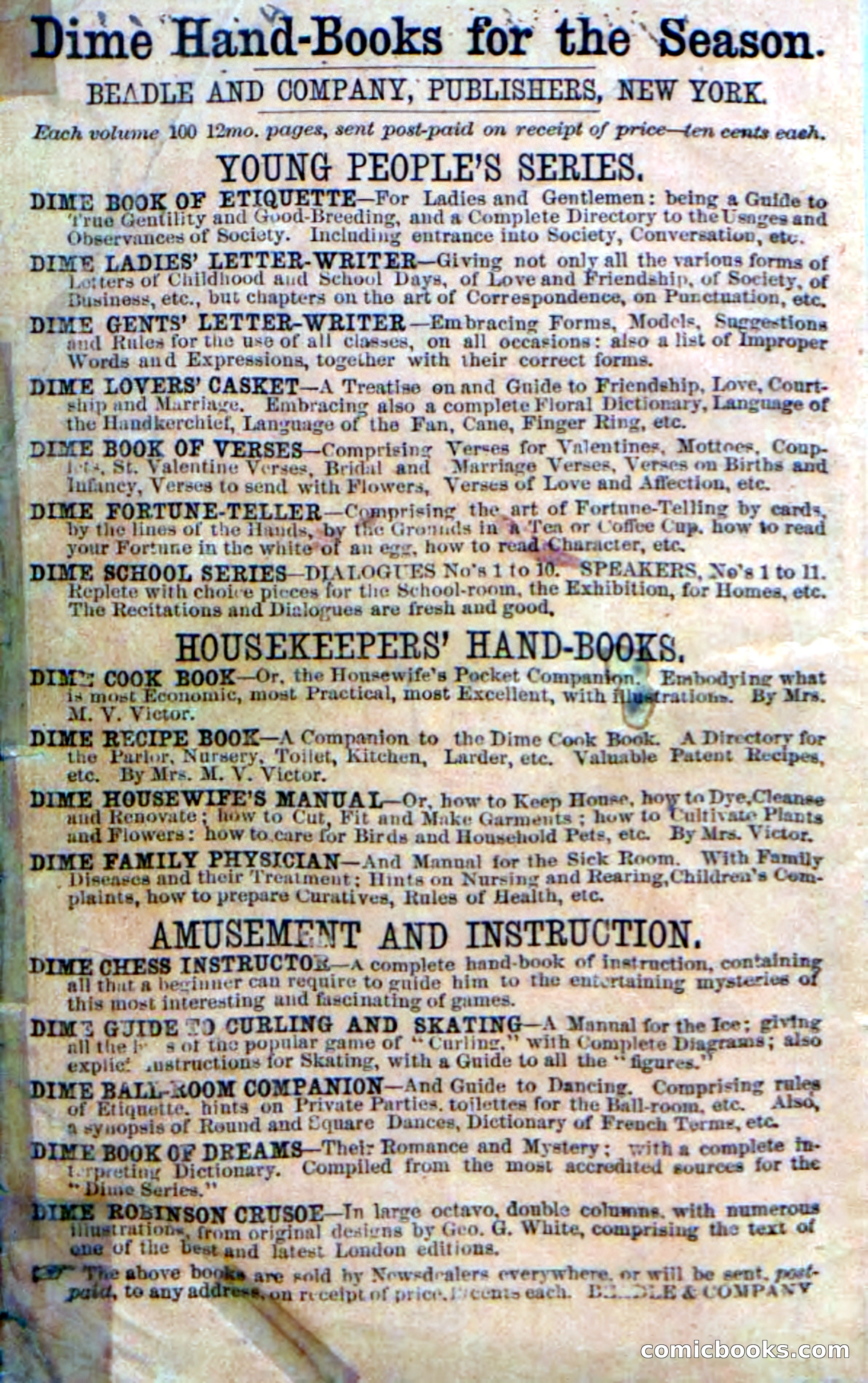 Beadle's Dime Novels No. 215: The White Hermit — page 2 of 98