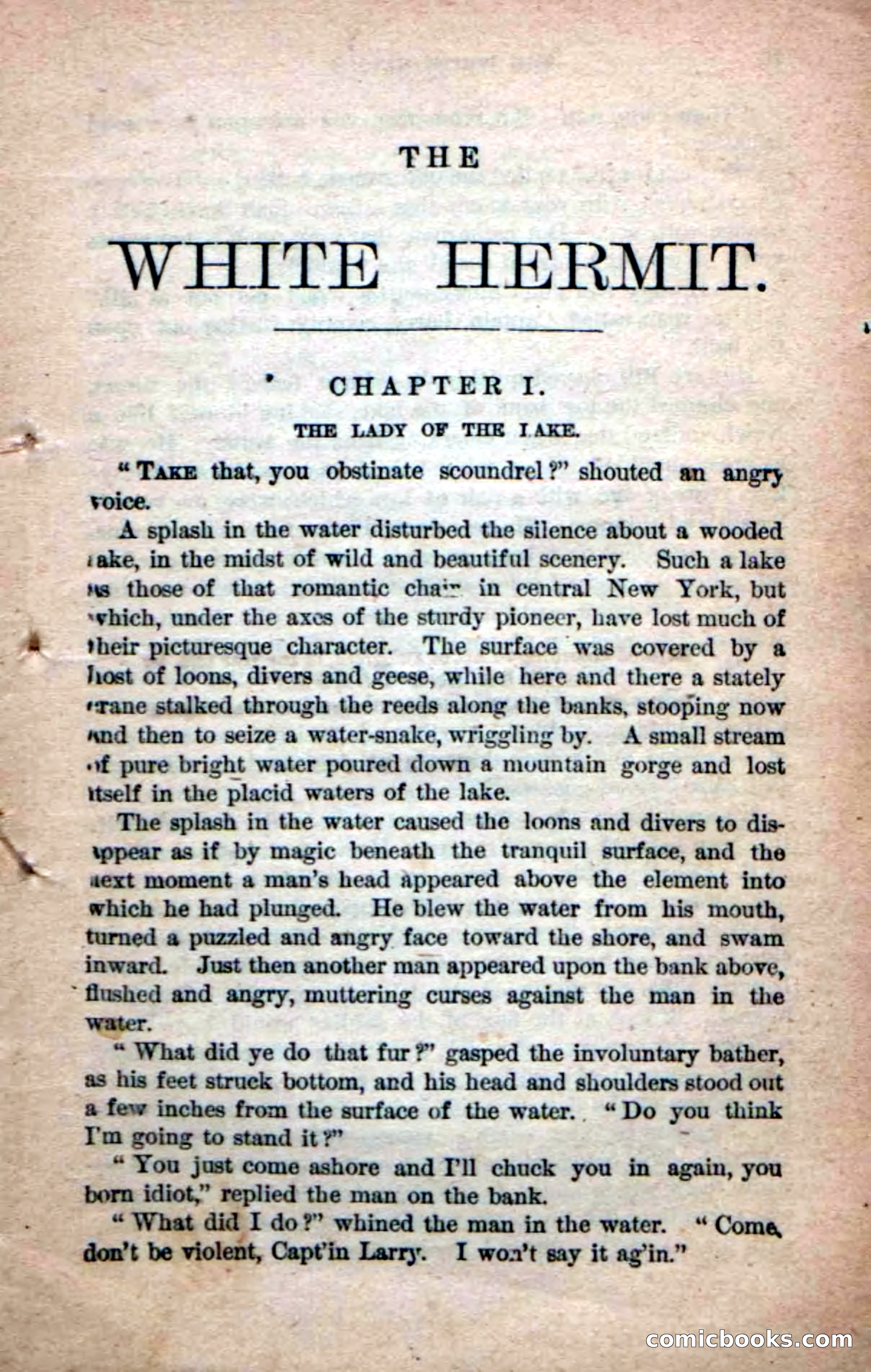 Beadle's Dime Novels No. 215: The White Hermit — page 7 of 98