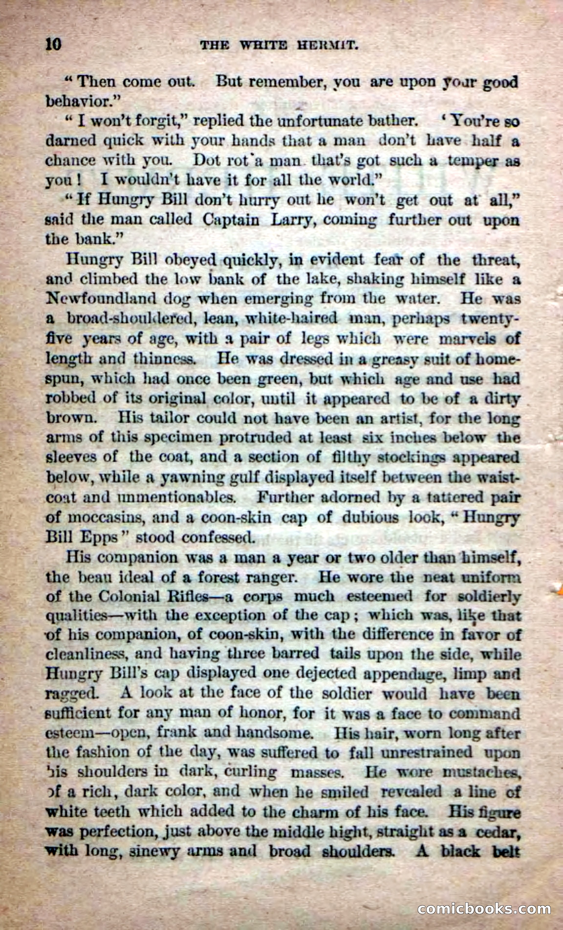 Beadle's Dime Novels No. 215: The White Hermit — page 8 of 98