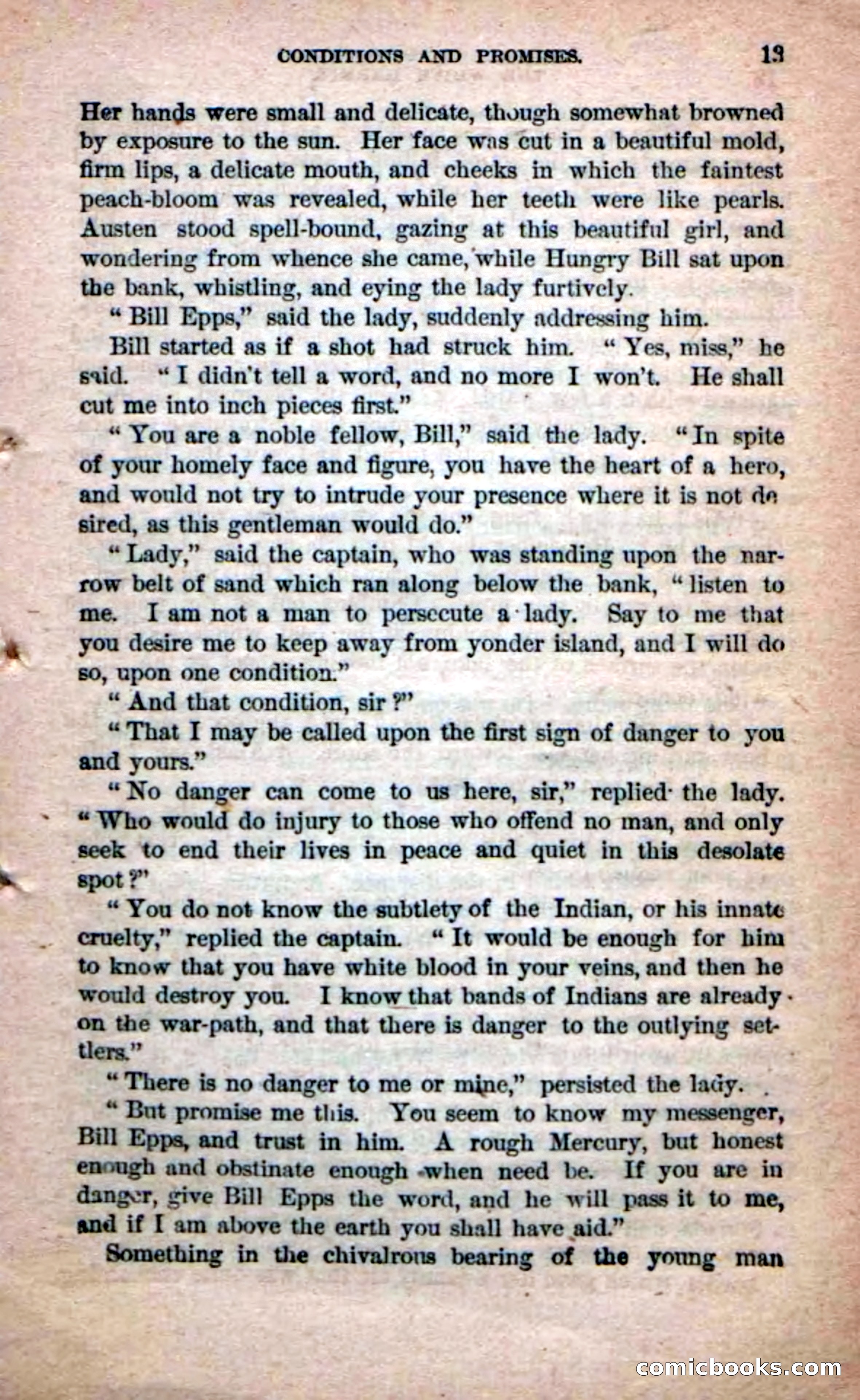 Beadle's Dime Novels No. 215: The White Hermit — page 11 of 98