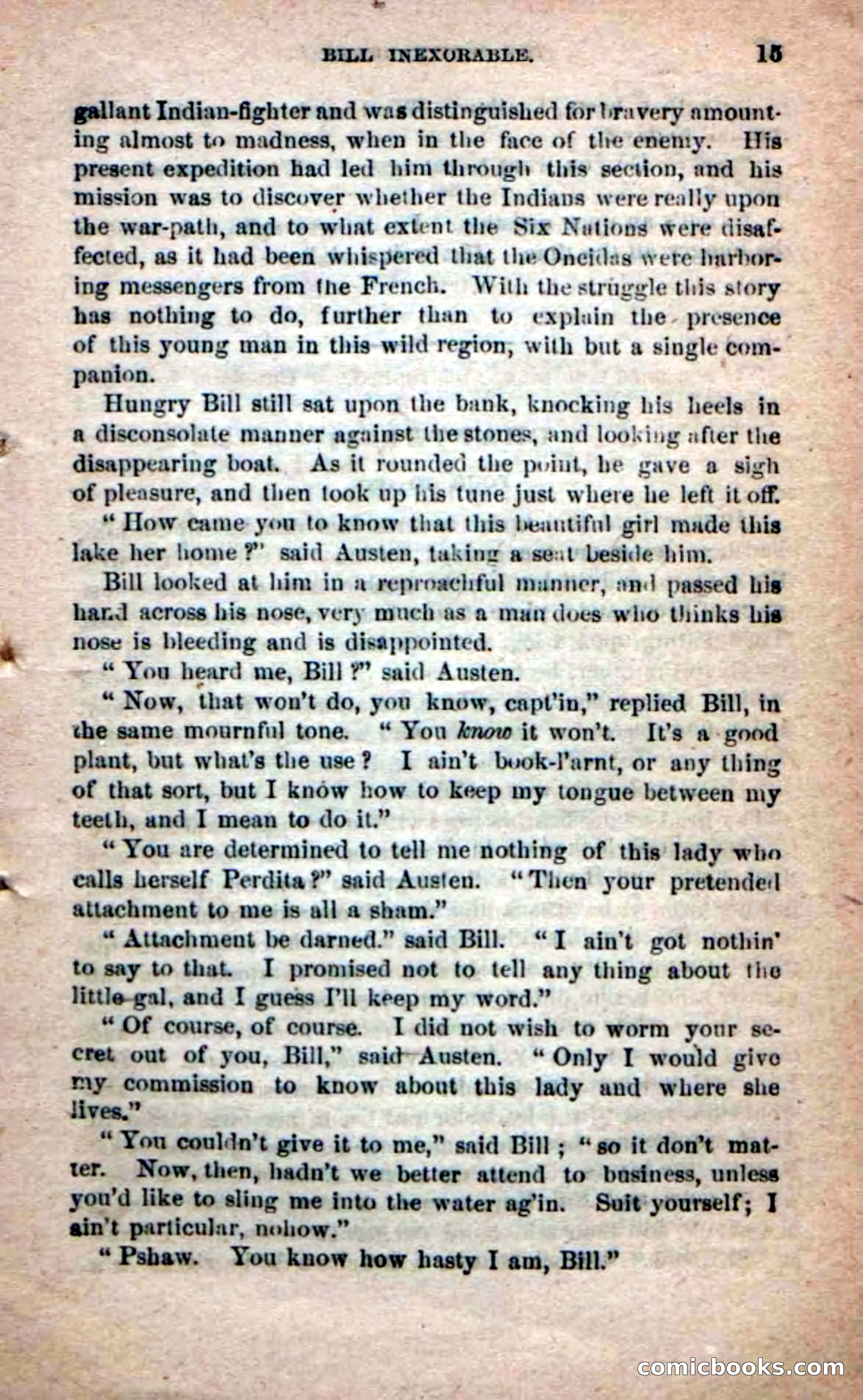 Beadle's Dime Novels No. 215: The White Hermit — page 13 of 98