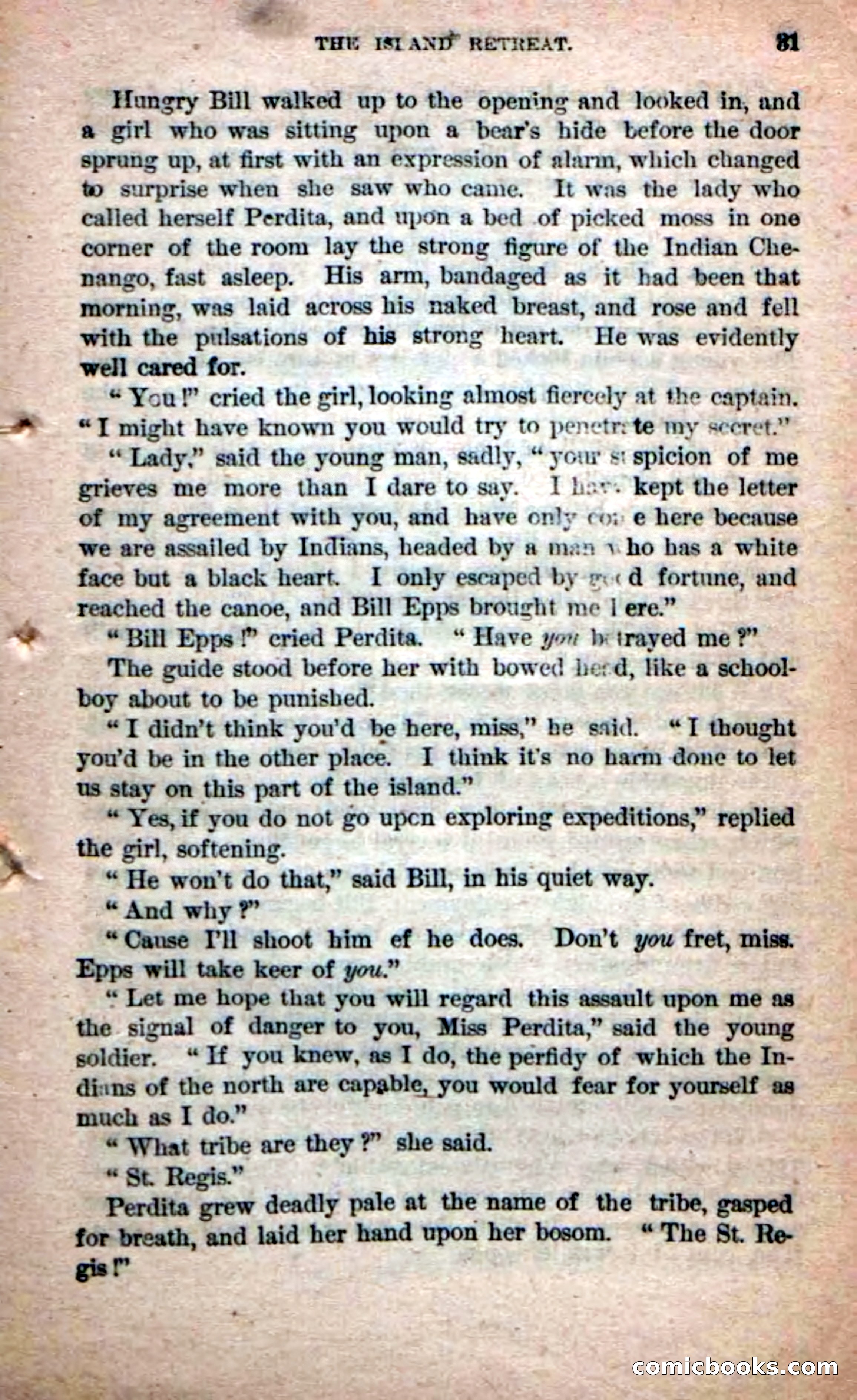 Beadle's Dime Novels No. 215: The White Hermit — page 29 of 98
