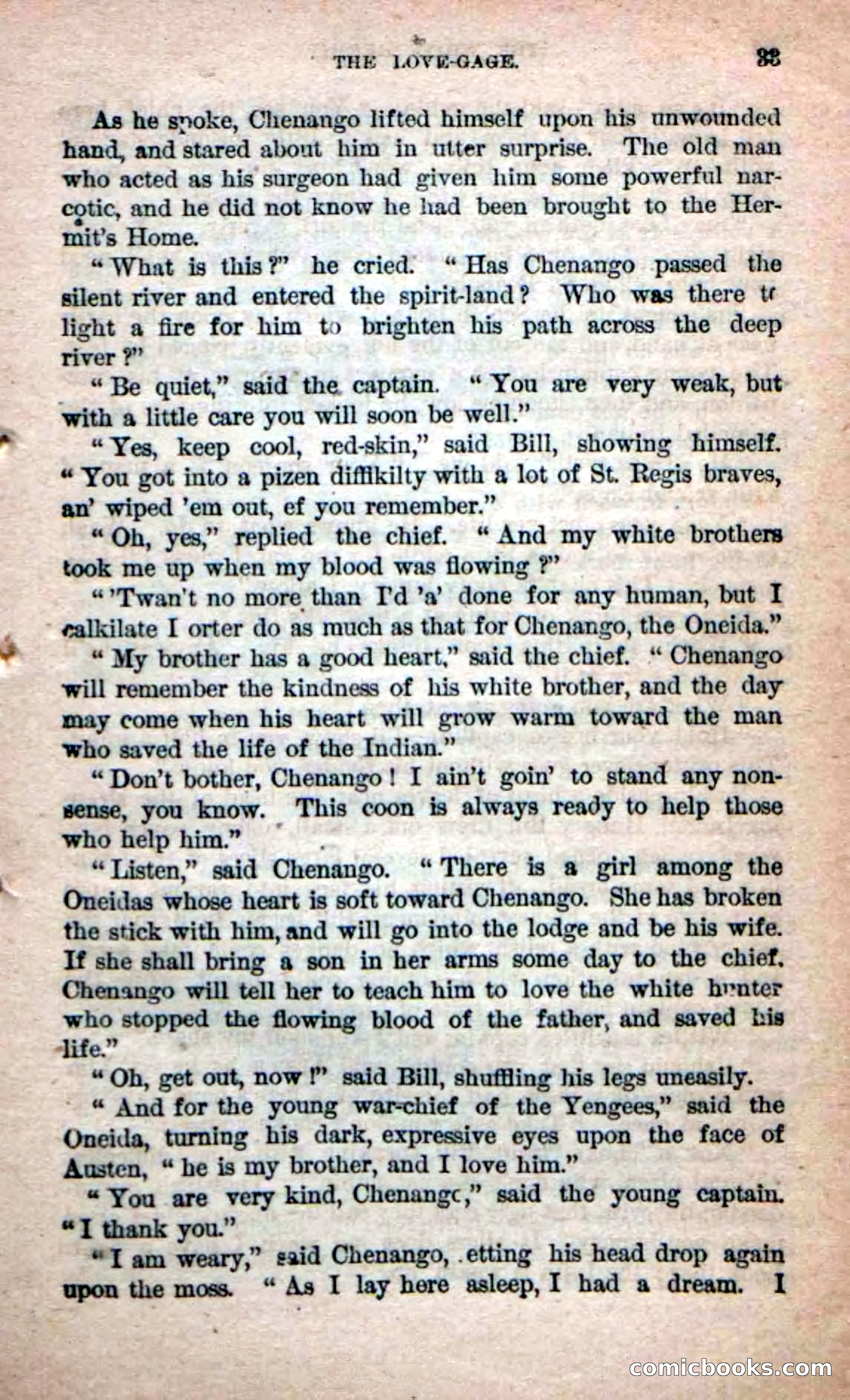 Beadle's Dime Novels No. 215: The White Hermit — page 31 of 98