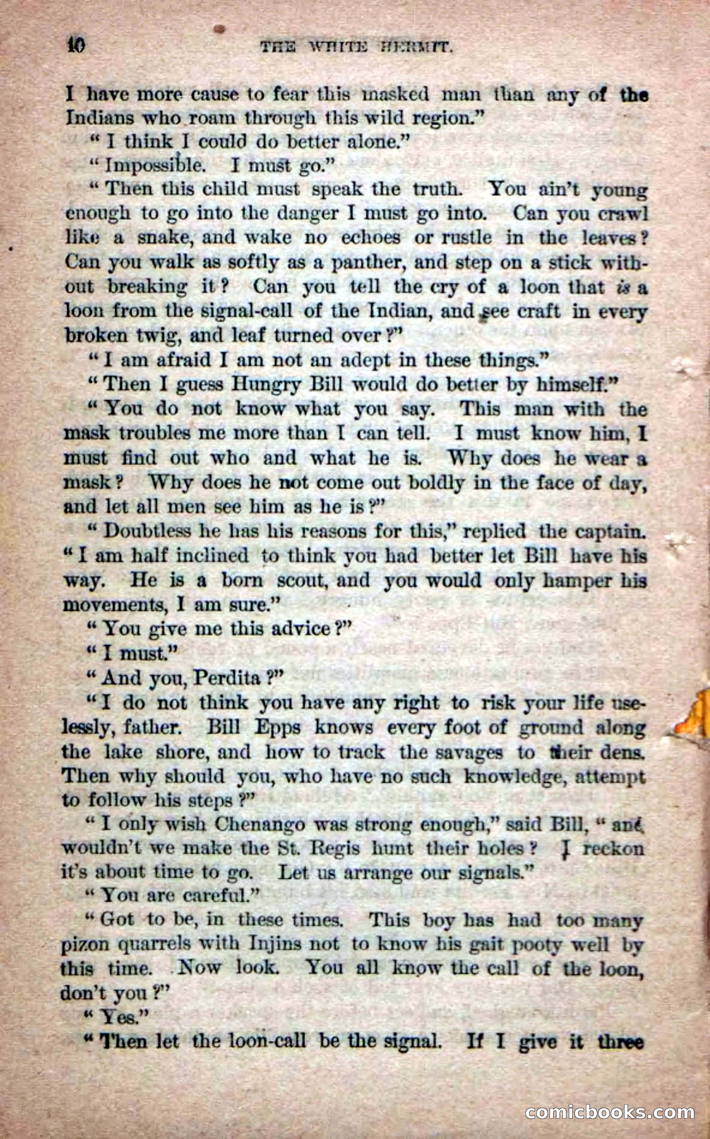 Beadle's Dime Novels No. 215: The White Hermit — page 38 of 98
