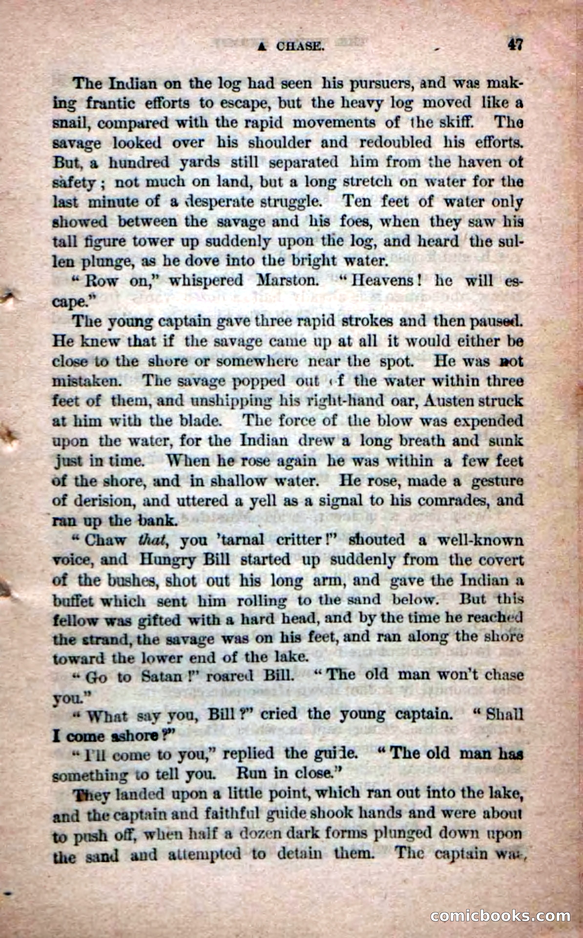 Beadle's Dime Novels No. 215: The White Hermit — page 45 of 98