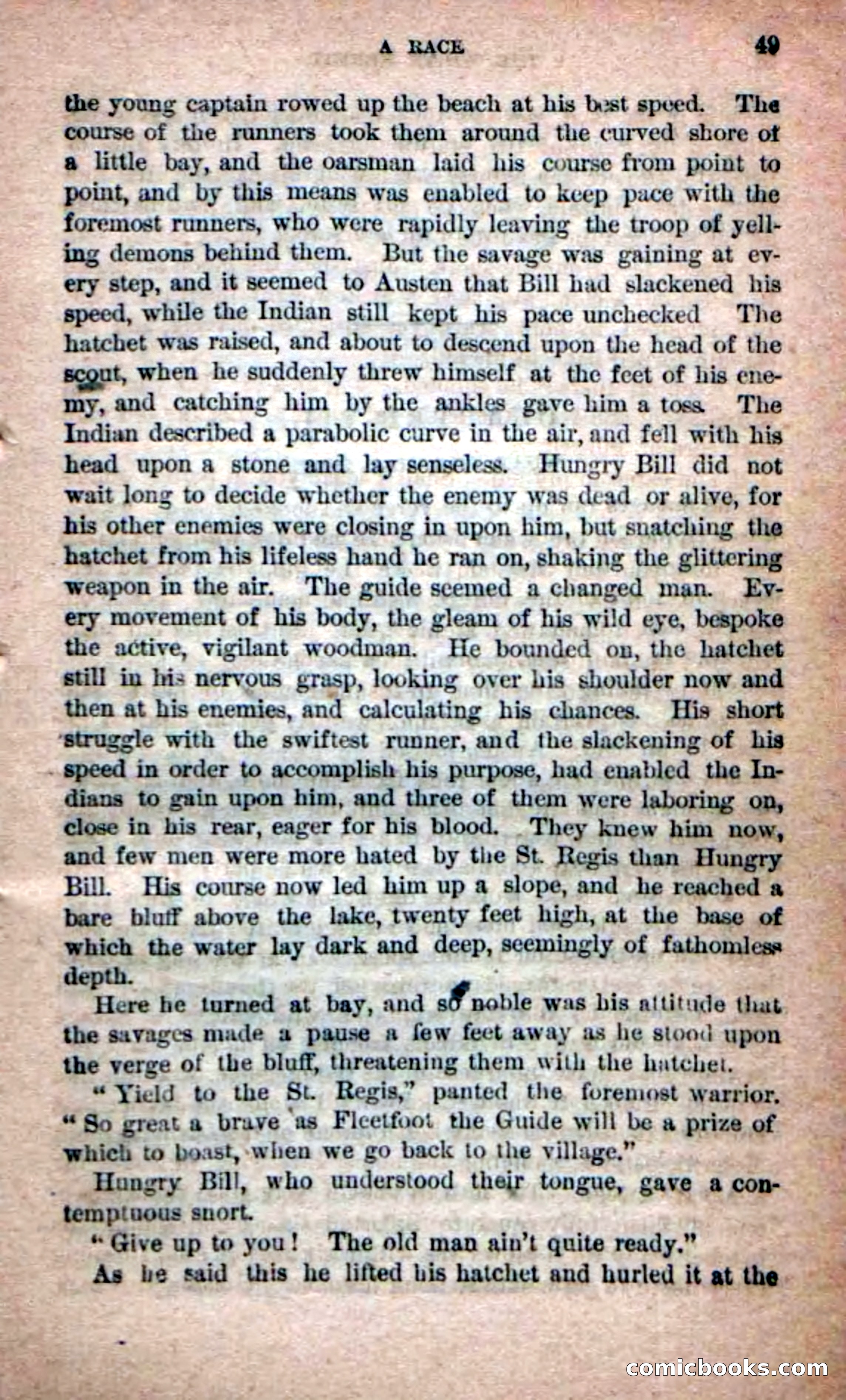 Beadle's Dime Novels No. 215: The White Hermit — page 47 of 98