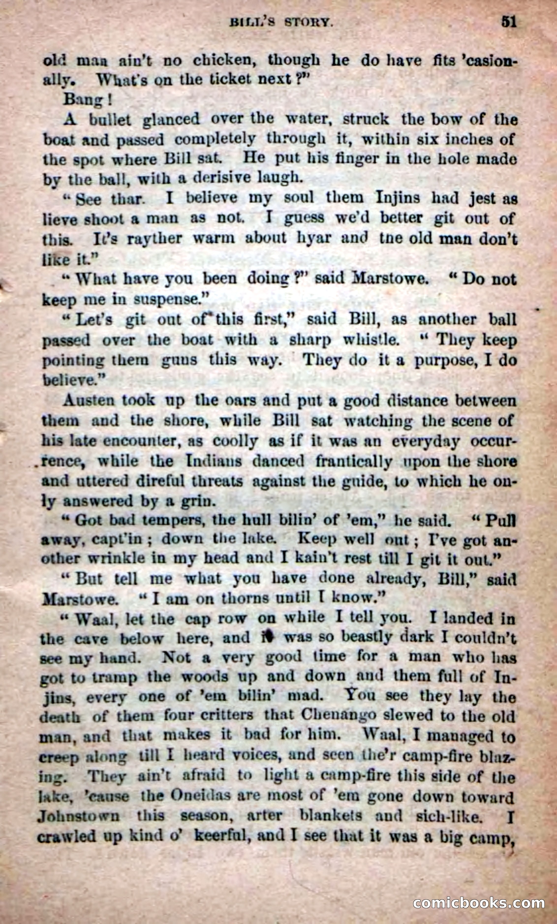 Beadle's Dime Novels No. 215: The White Hermit — page 49 of 98