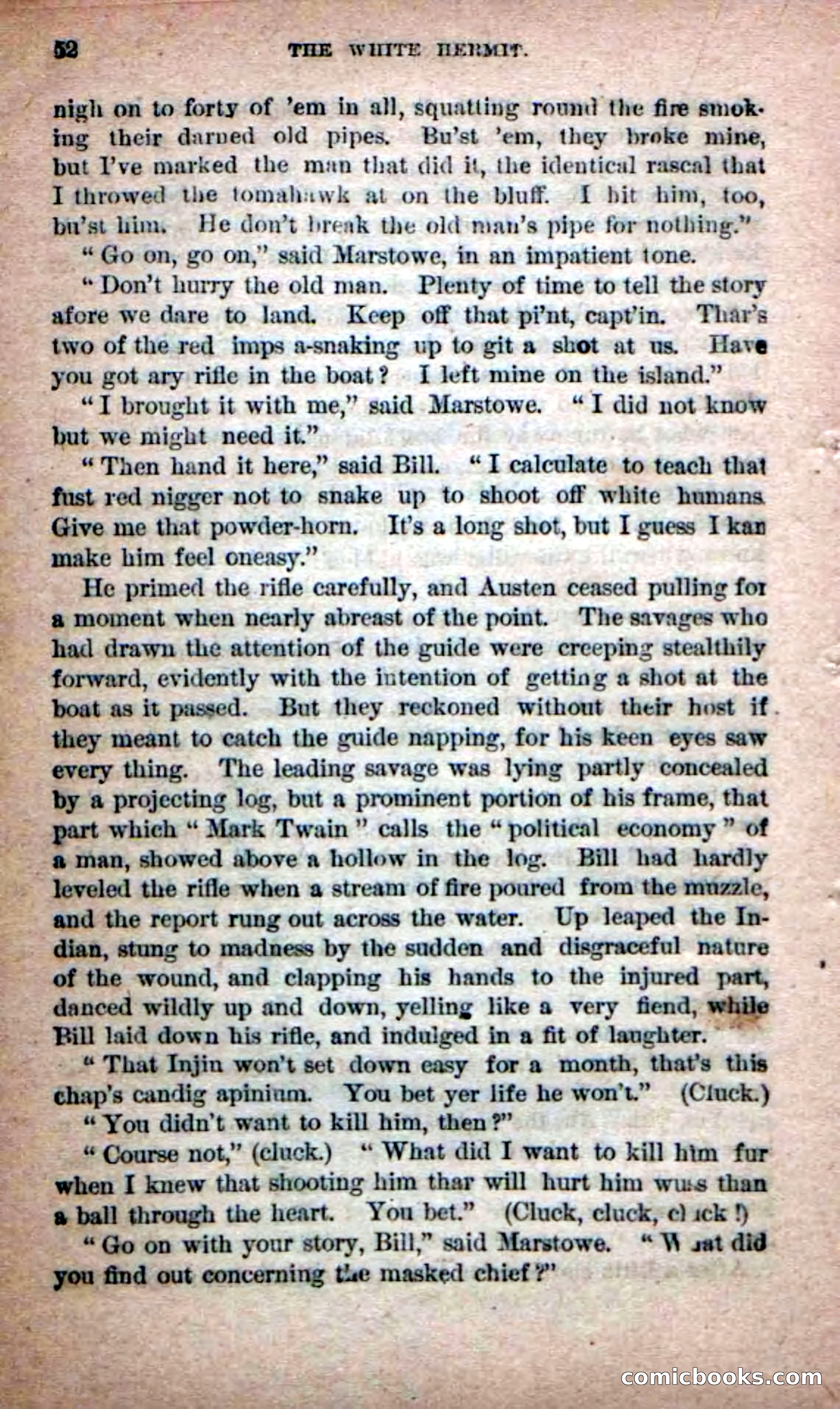 Beadle's Dime Novels No. 215: The White Hermit — page 50 of 98