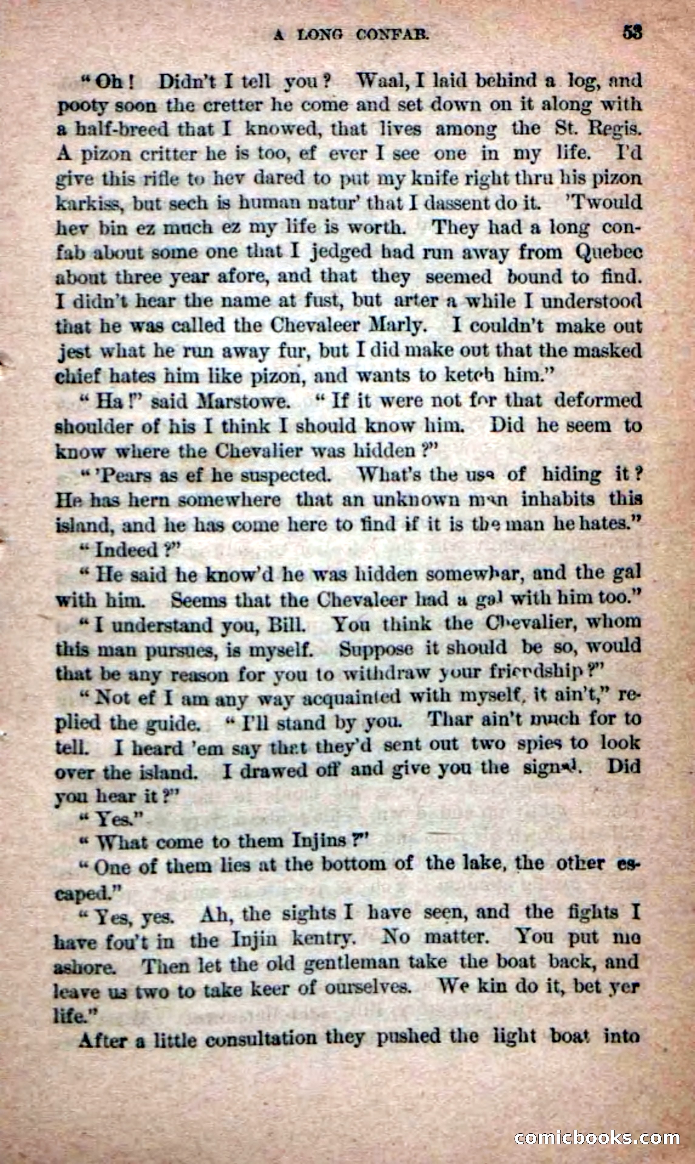 Beadle's Dime Novels No. 215: The White Hermit — page 51 of 98